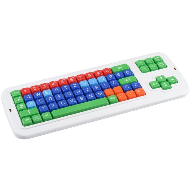 Clevy Keyboard - Durable Uppercase Letters for Kids | Perfect for Early Learning & Typing Practice at Home or School
