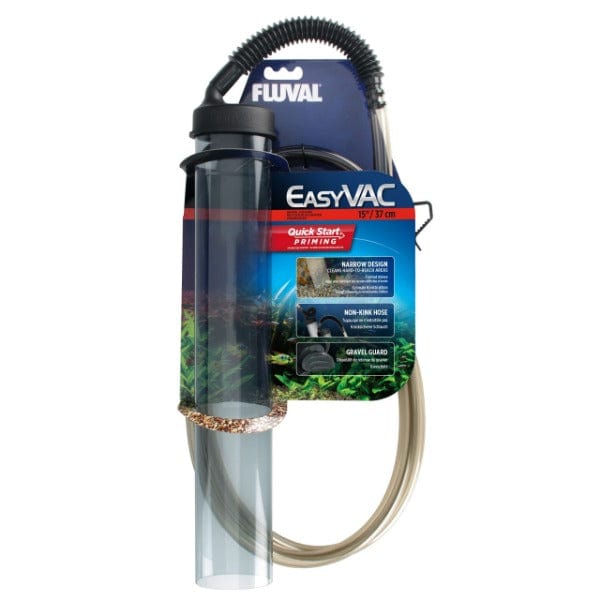 Fluval EasyVac Gravel Cleaner - Aquarium Vacuum Cleaner for Fish Tank Maintenance | Efficient Water Changer & Substrate Cleaner | Perfect for Freshwater & Saltwater Tanks