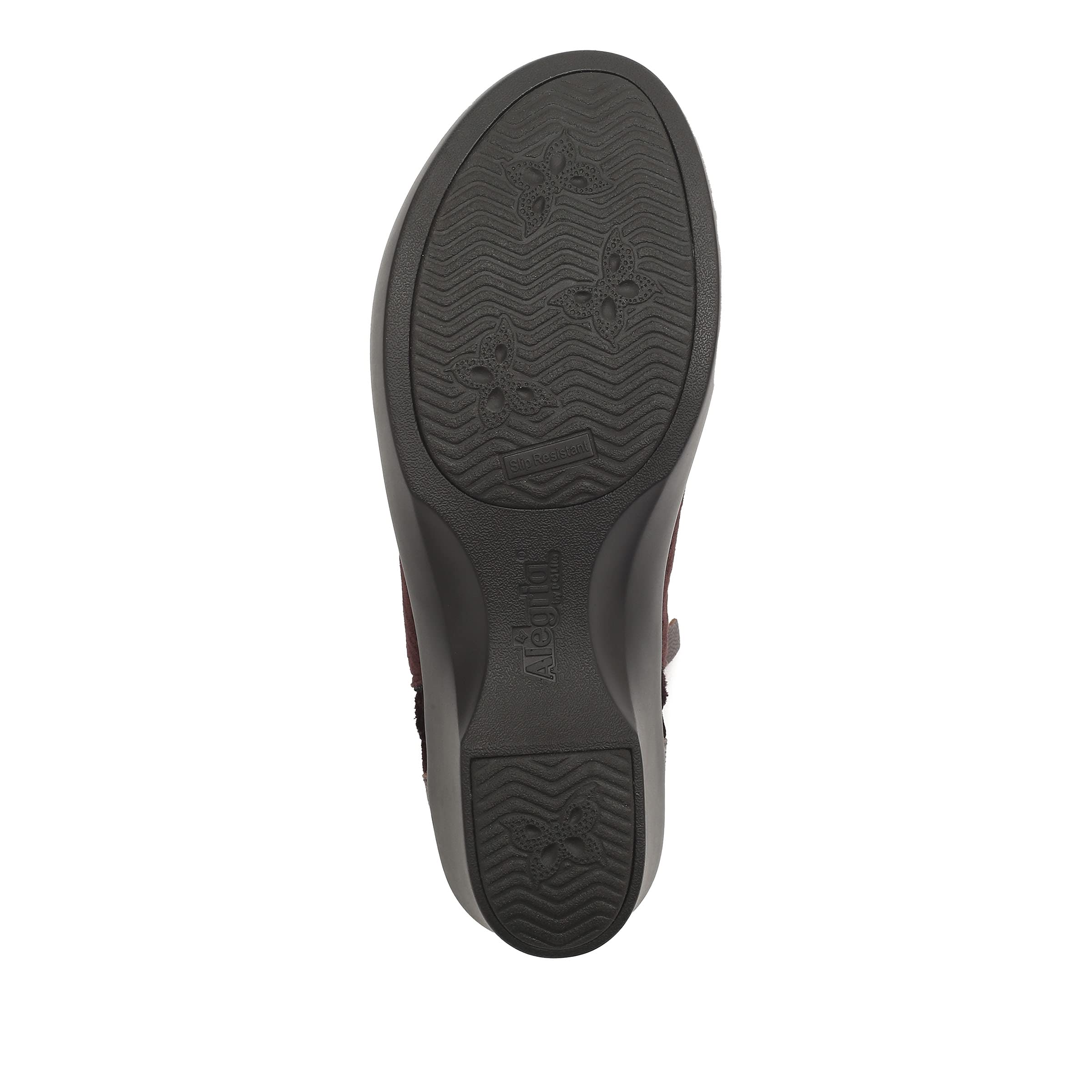 Alegria Sloan Women's Professional Comfort Wedge Shoes - Slip-Resistant & Supportive for Office Work, Nursing, and Long Standing Hours