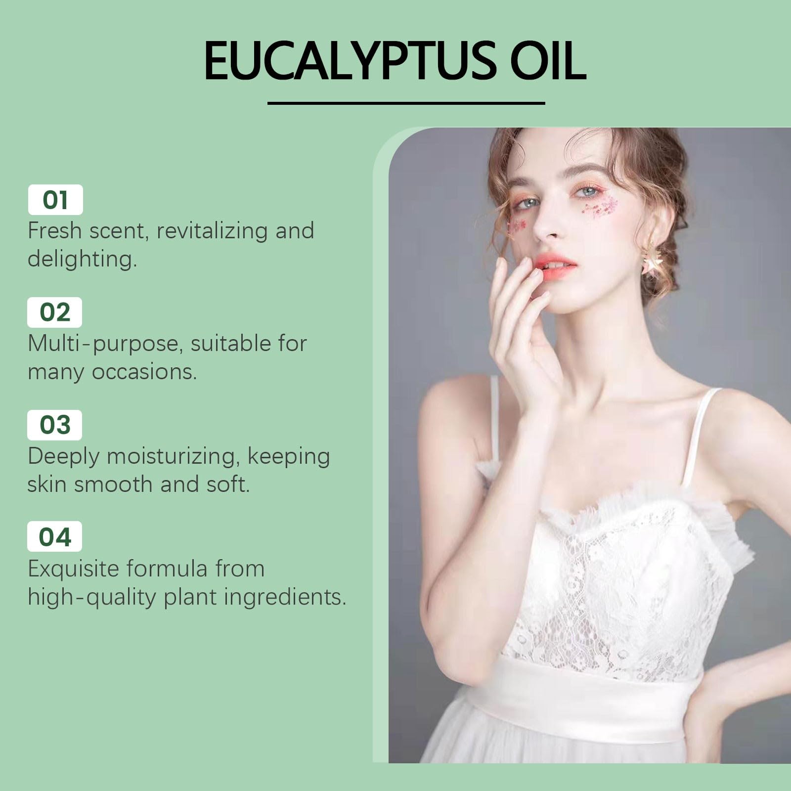 Vegan Body Oil - Cruelty Free Skin Care for Dry Skin & Aromatherapy