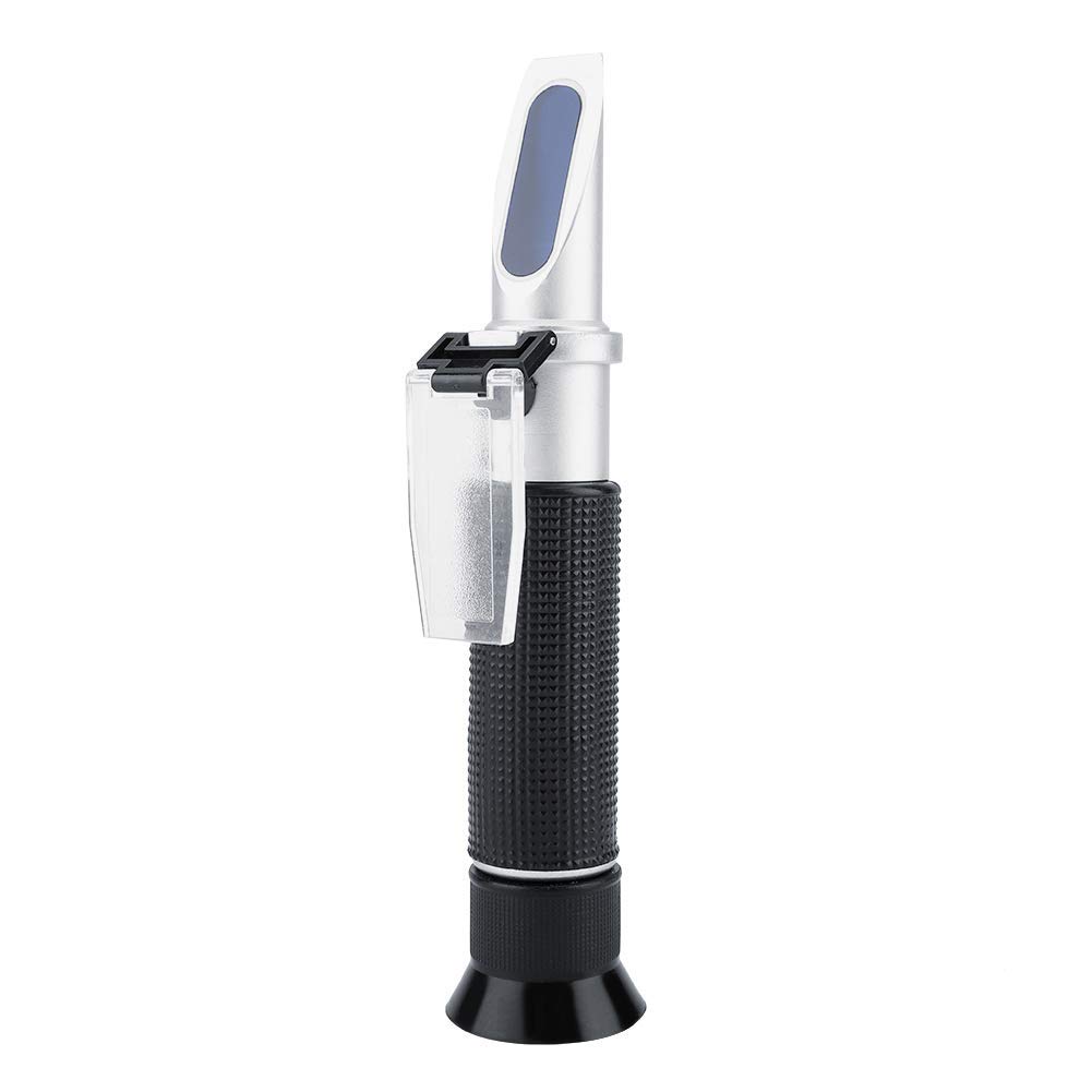 Professional 0-10% Brix Refractometer - Handheld Sugar Content Tester for Food, Jam, Beer, Milk & Fruit Juice | Perfect for Brewing, Winemaking & Food Processing