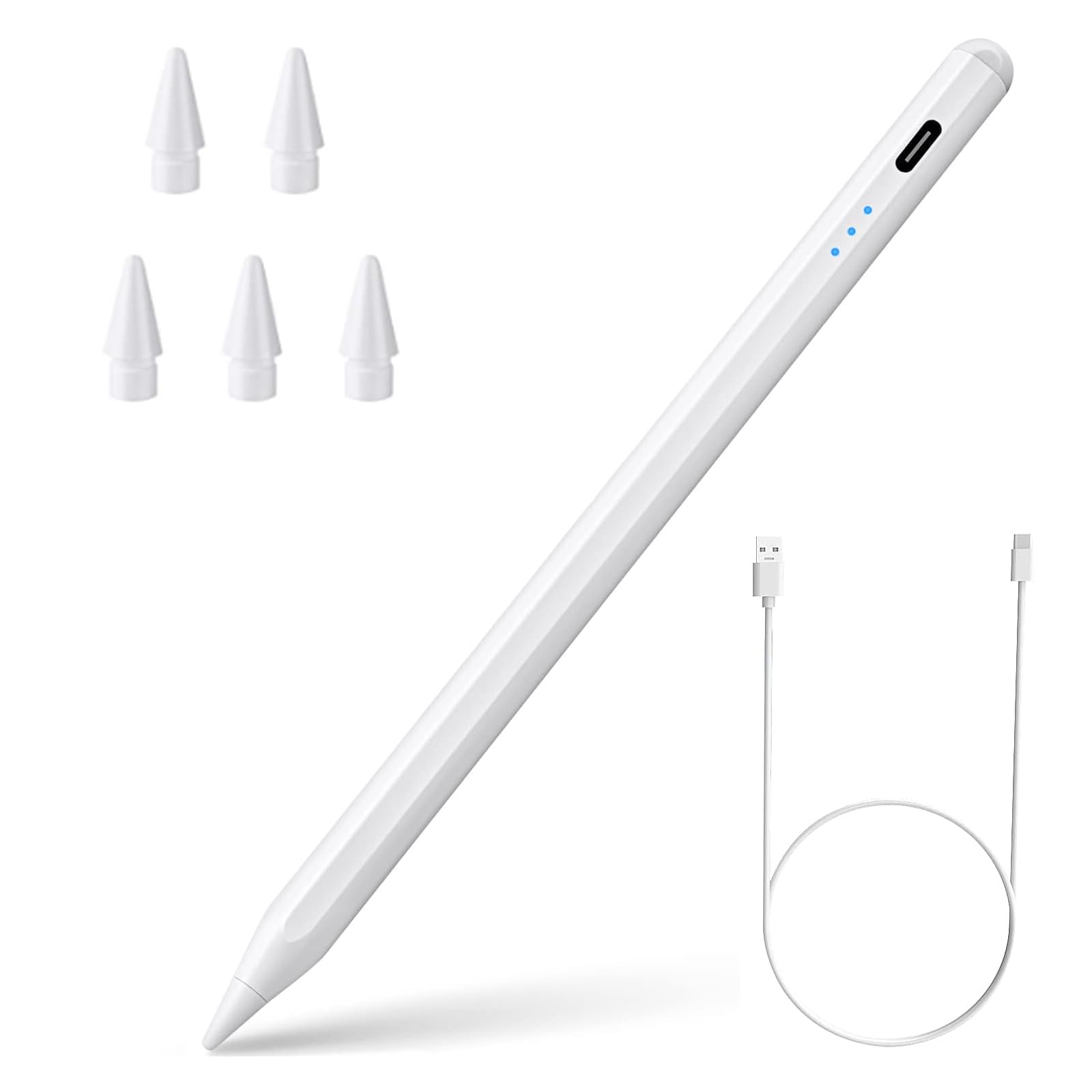 Fast Charging Stylus Pen for iPad 9th & 10th Generation - Active Pencil Compatible with iPad Pro 11