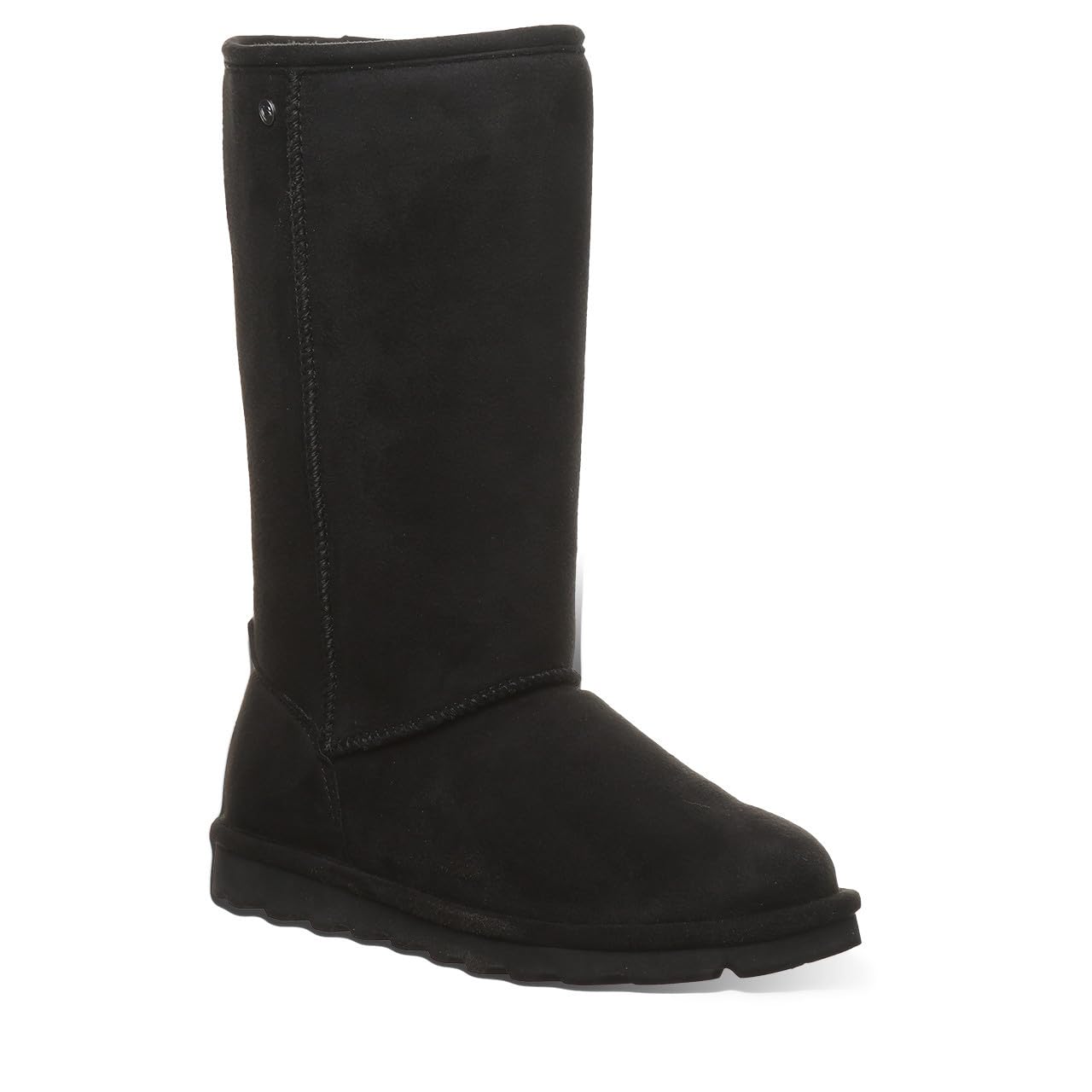 BEARPAW Women's Elle Tall Wide Winter Boots - Classic Suede Slip-On Ankle Boots for Women | Warm & Comfortable Snow Boots in Multiple Colors | Perfect for Cold Weather, Outdoor Activities & Casual Wear