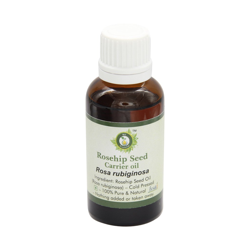 Pure Rosehip Seed Oil 15ml - 100% Natural Cold Pressed for Skin Care