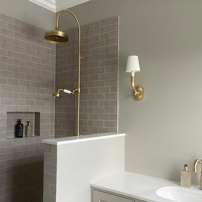 Maxima Classic Non-Mixer Shower Set in Bronze - Premium Bathroom Fixture for Modern & Vintage Bathrooms