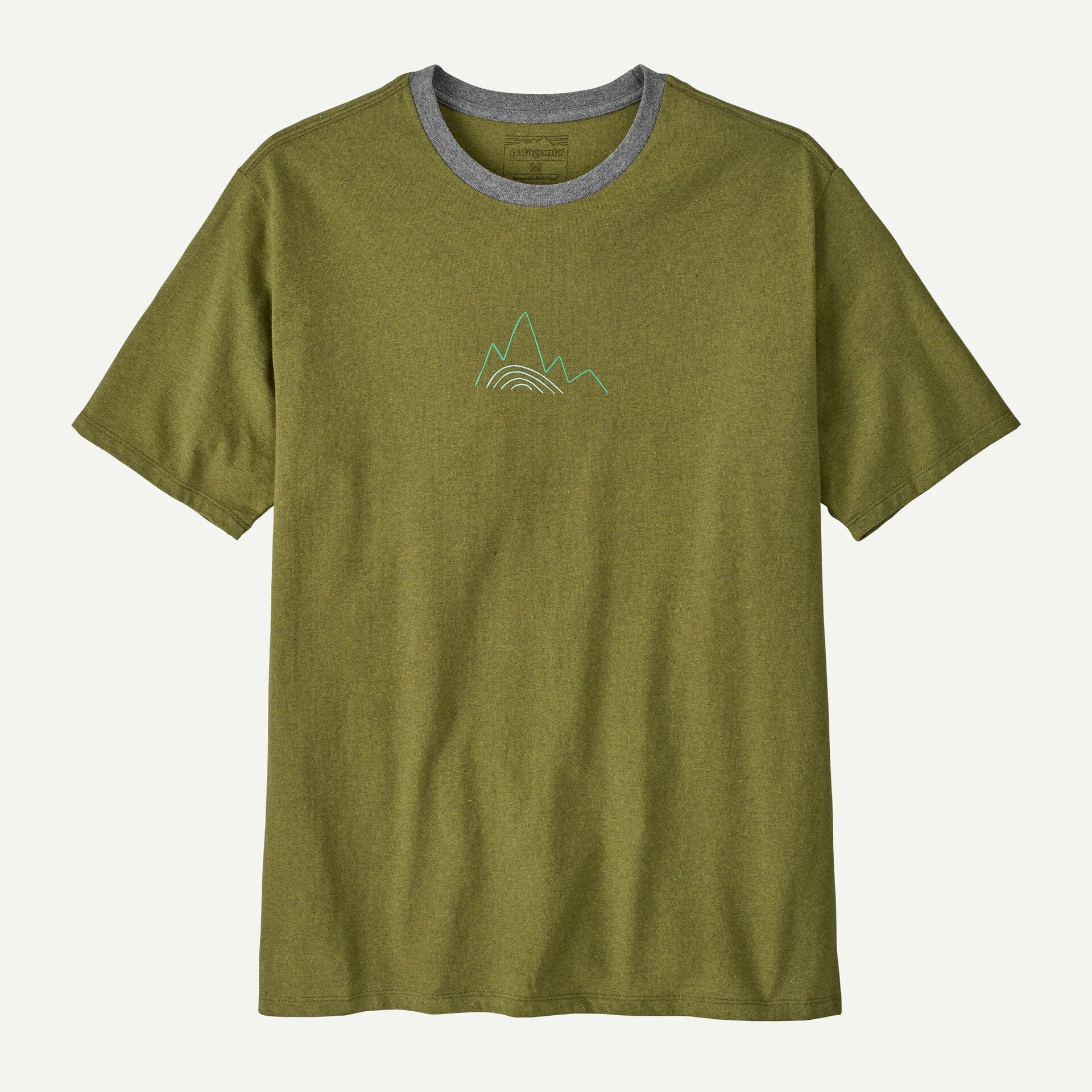 Berm Logo Responsibili Tee® Men's Cotton T-Shirt - Comfortable Casual Wear for Everyday & Street Style