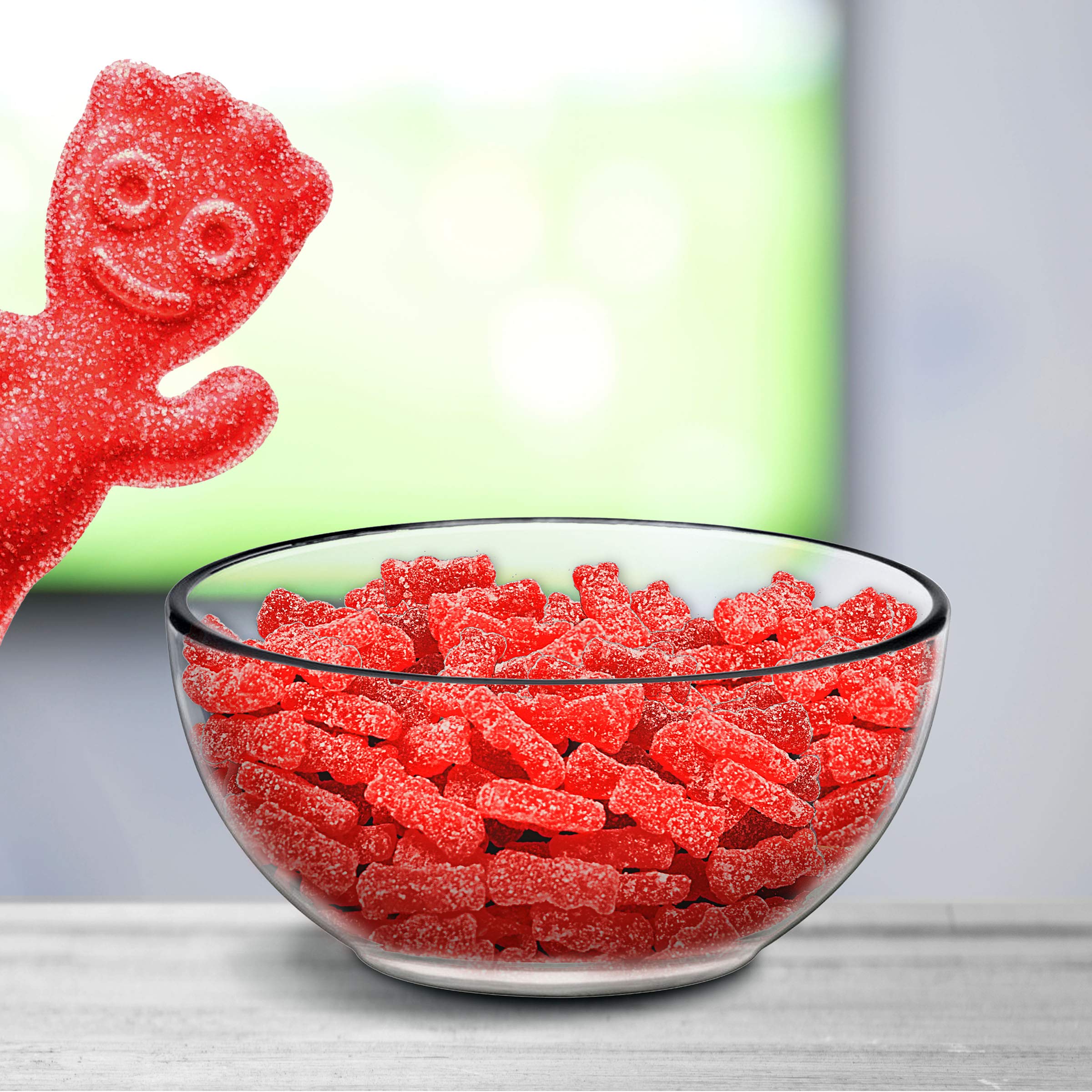 Sour Patch Kids Redberry Soft & Chewy Candy - 5 Pound Bulk Bag - Sweet & Tangy Gummy Treats for Parties, Movie Nights & Office Snacks