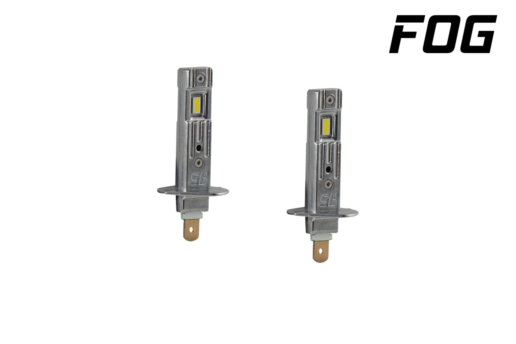 Diode Dynamics SL2 White LED Fog Lights for Ford F-150 Harley Davidson 2000-2003 - High Performance Replacement Bulbs (Pair) - Perfect for Off-Roading & Night Driving Visibility
