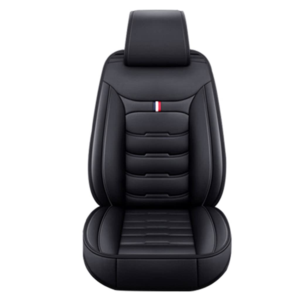 Premium PU Leather Front & Rear Seat Covers for Toyota Camry 2004-2021 - Luxury, Comfortable & Durable Black Car Seat Protectors - Perfect for Daily Commute, Road Trips & Family Protection