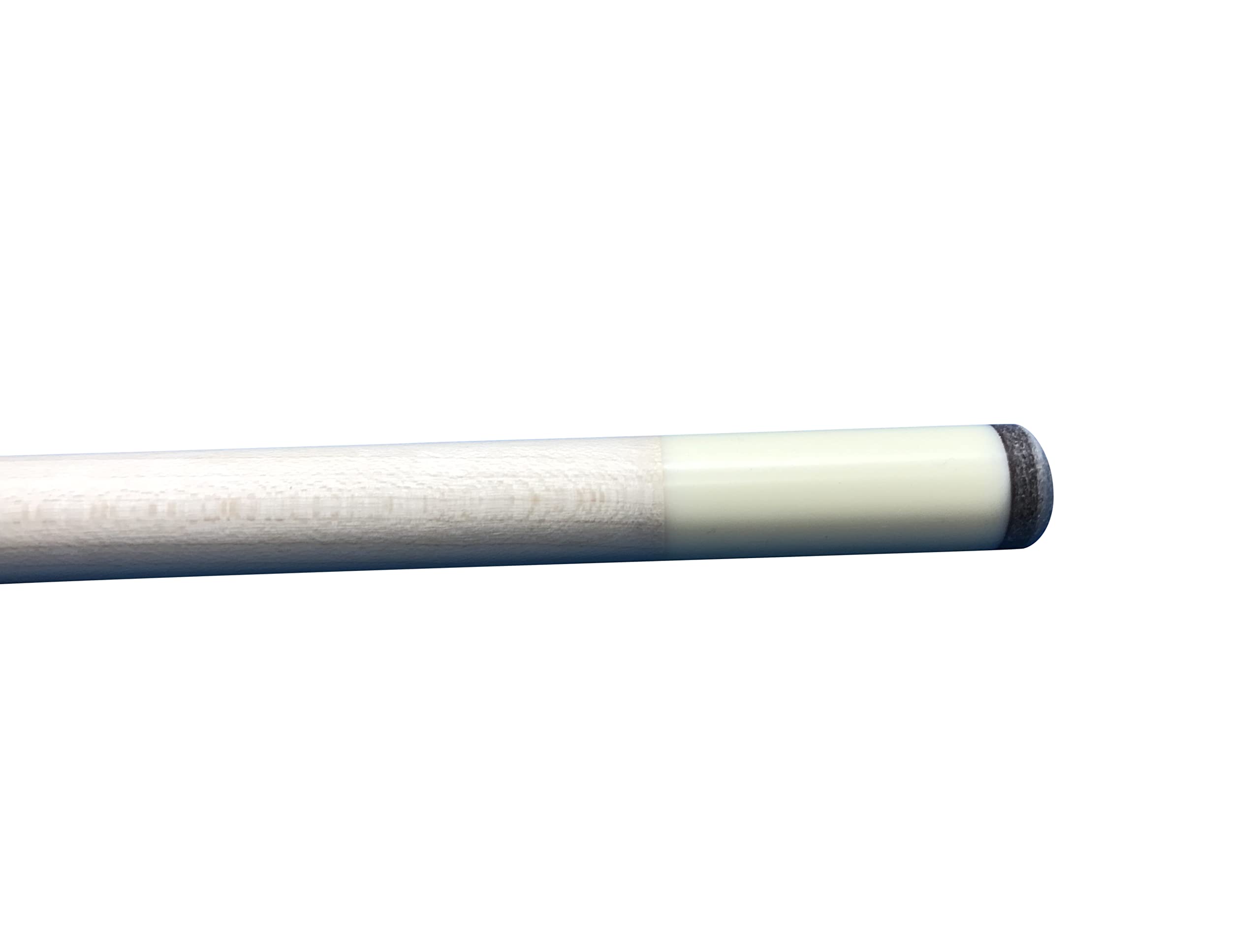 Meucci SB1-S Handcrafted Smoke Grey Stain Pool Cue Stick with Hard Case - Perfect for Professional Tournaments and Home Game Rooms