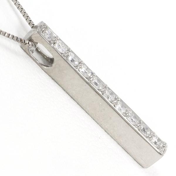 18K White Gold Diamond Necklace for Women - Elegant Dainty Pendant Jewelry Gift for Anniversary, Valentine's Day & Special Occasions