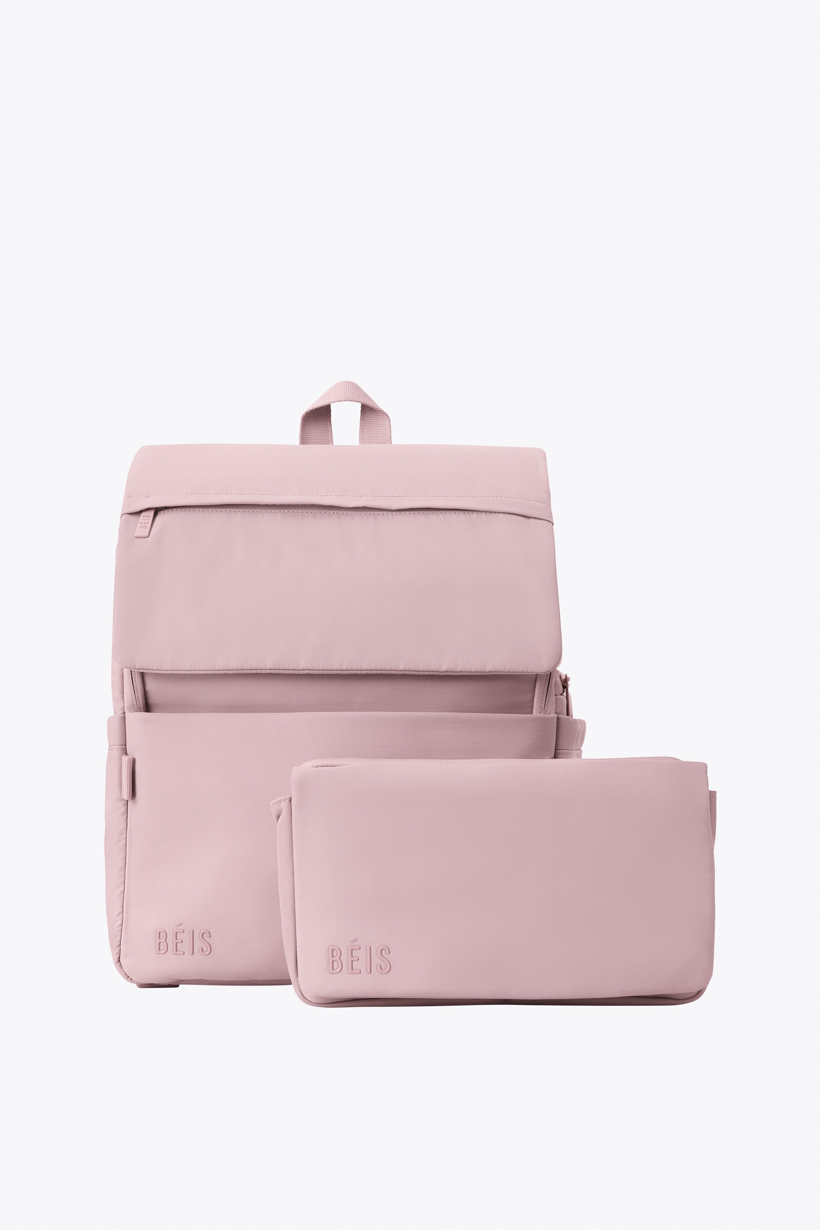 Premium Diaper Backpack for Moms - Waterproof Baby Bag with Insulated Bottle Pockets & Changing Station (Atlas Pink) | Perfect for Travel, Daycare & On-the-Go Parenting