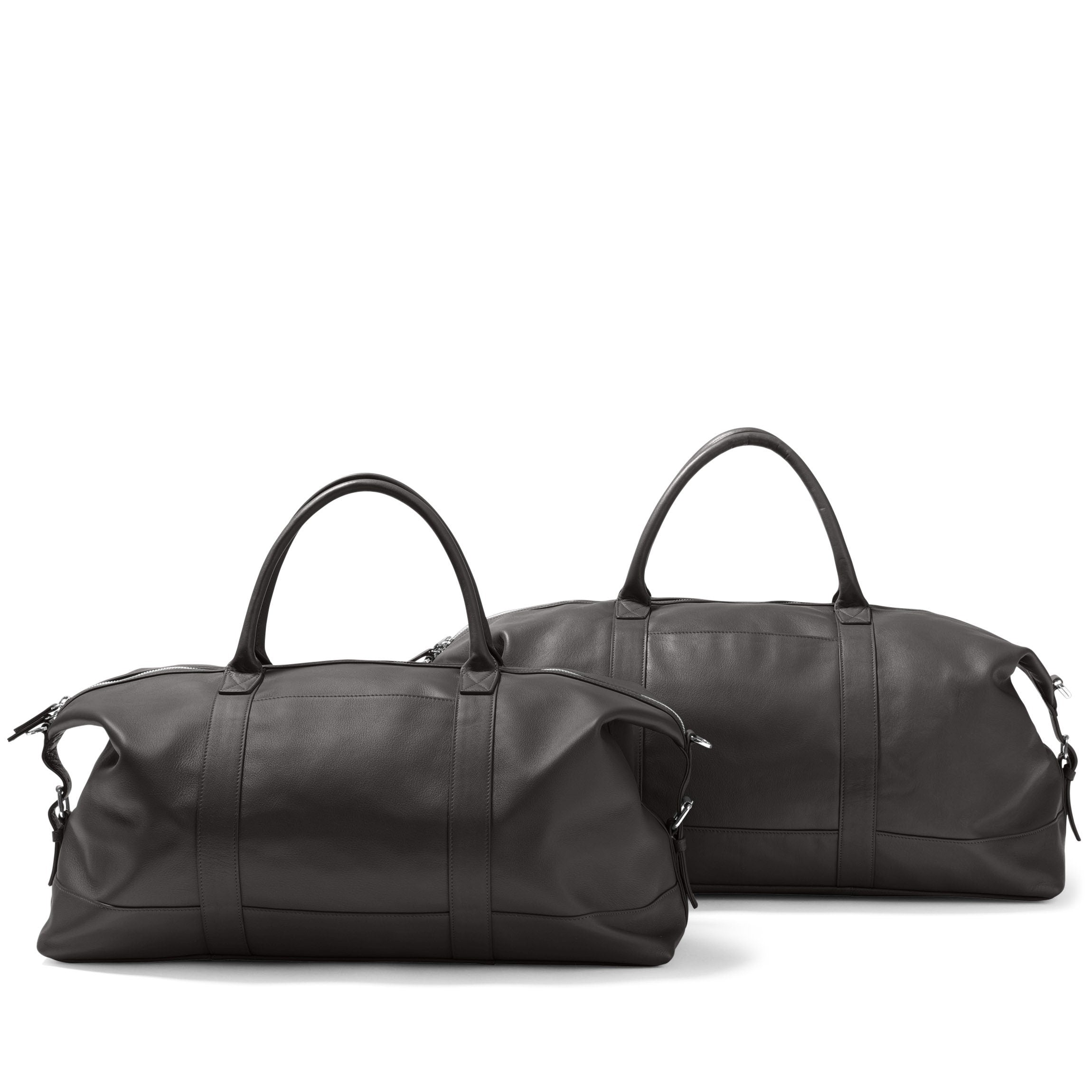 His & Hers Kessler Duffle Set - Black Onyx Water-Resistant Travel Duffel Bags for Gym, Workout, Weekend Getaways & Business Trips