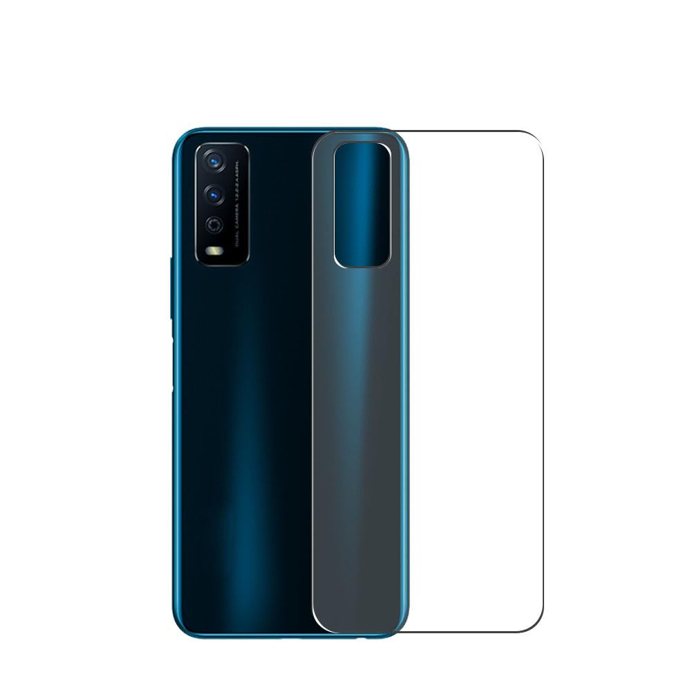 2-Pack TPU Back Protector Film for Vivo Y12s - Scratch-Resistant Skin Sticker & Phone Cover (Not Screen Protector) - Perfect for Daily Use, Travel & Outdoor Activities