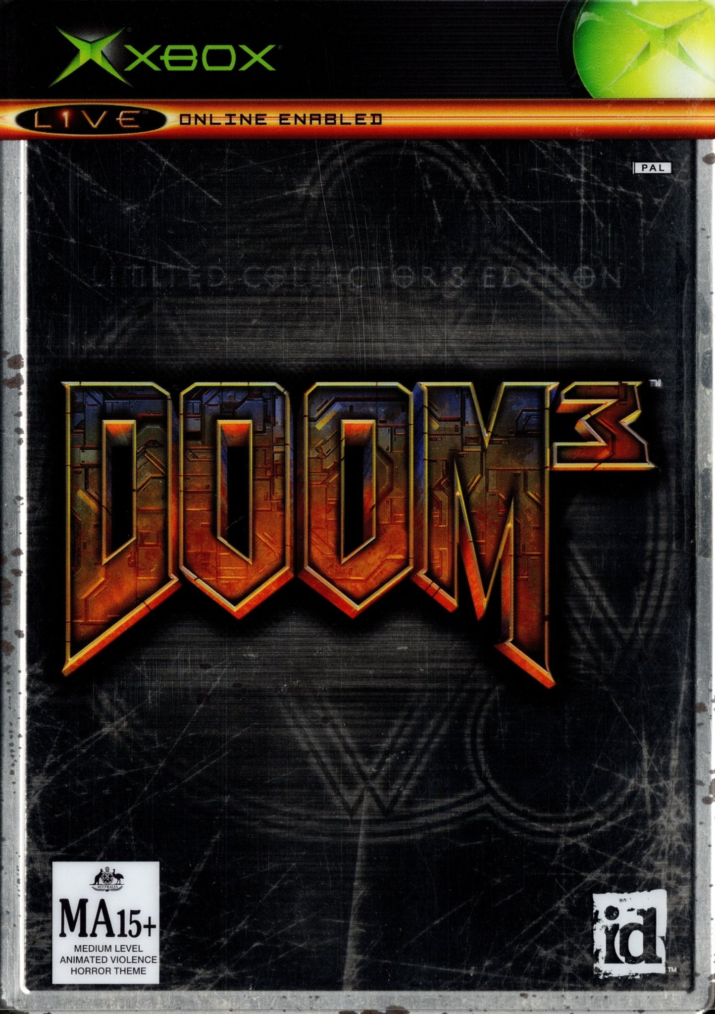 Doom 3 Limited Collector's Edition for Xbox - PAL Version | Horror Survival Game for Xbox Console | Perfect for Gamers & Horror Fans
