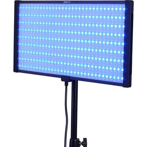 Nanlite PavoSlim 120C RGB LED Panel Light - Ultra-Thin LED Video Light for Photography, Videography & Streaming - Perfect for YouTube, TikTok & Studio Lighting