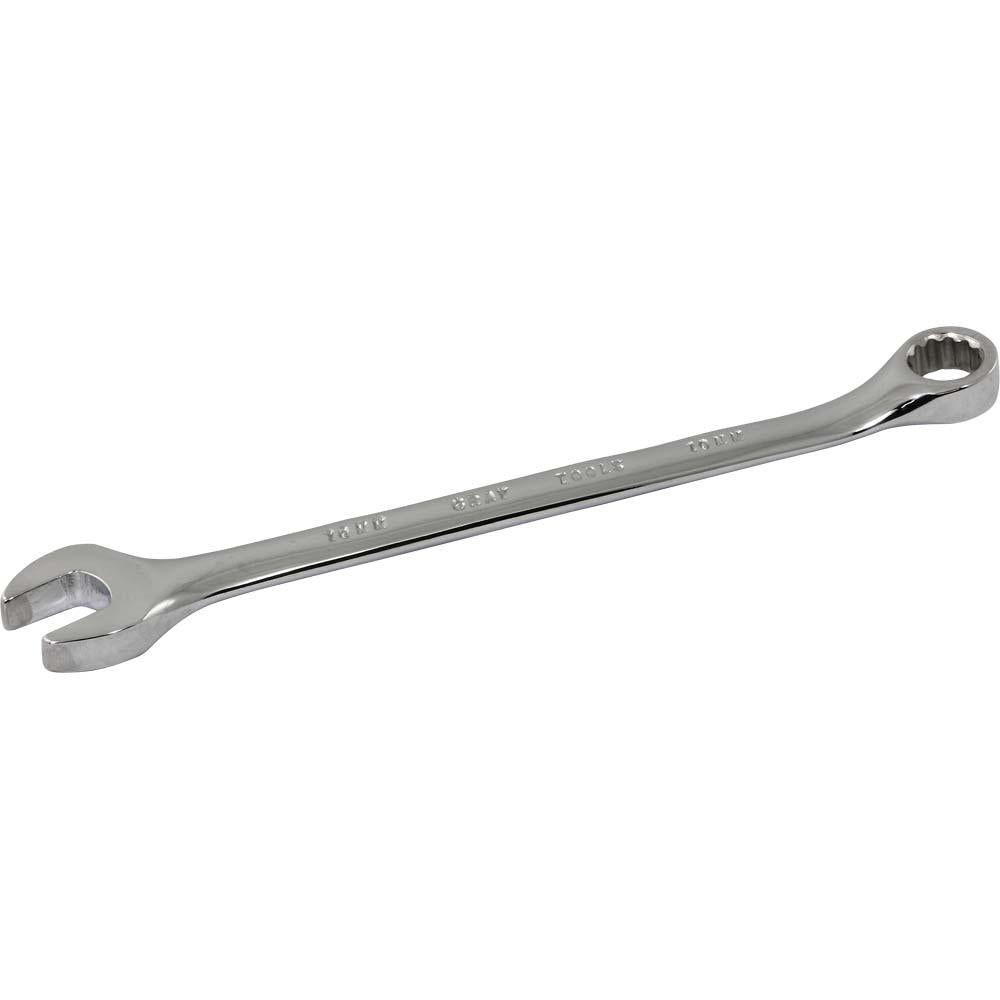 12-Piece Metric Combination Wrenches Set - 15° Offset Angle - Mirror Chrome Finish - Perfect for Automotive Repair, DIY Projects & Home Maintenance