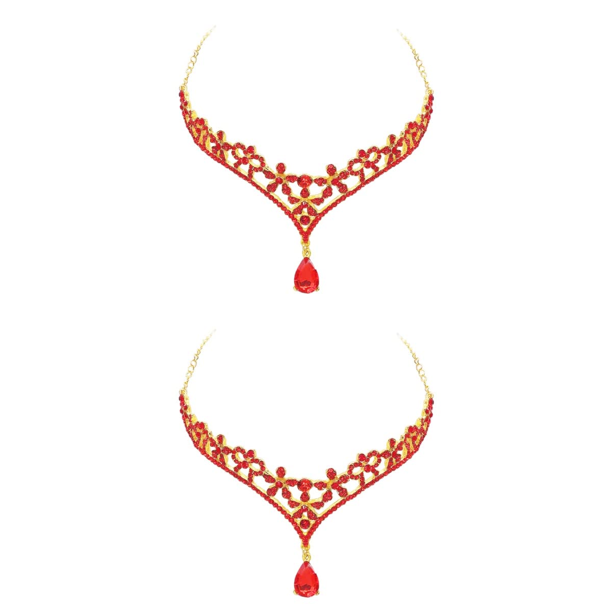 2 Pcs Wedding Forehead Chain Bridal Frontlet Headpiece - Elegant Forehead Jewelry for Bride, Bridesmaids & Boho Wedding - Perfect for Ceremonies, Photos & Special Occasions
