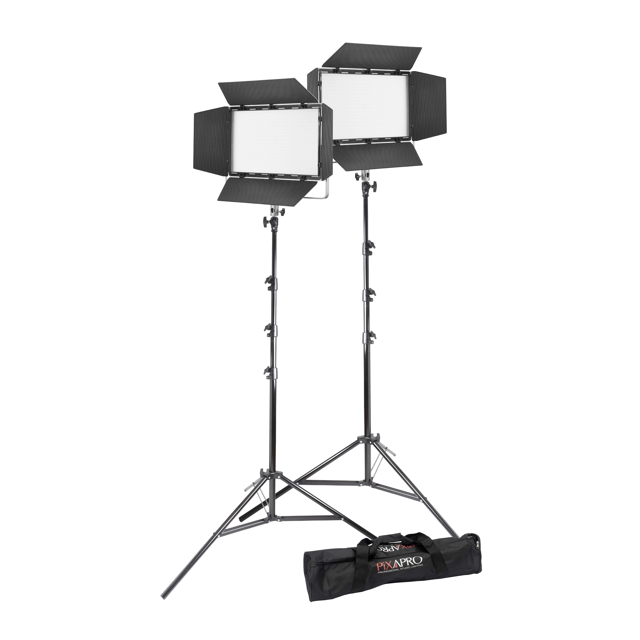 Godox Litemons LP1200BI Professional Bi-Color LED Continuous Lighting Kit - 1200W Equivalent, 3200K-5600K Adjustable for Photography, Videography, YouTube & Studio Production