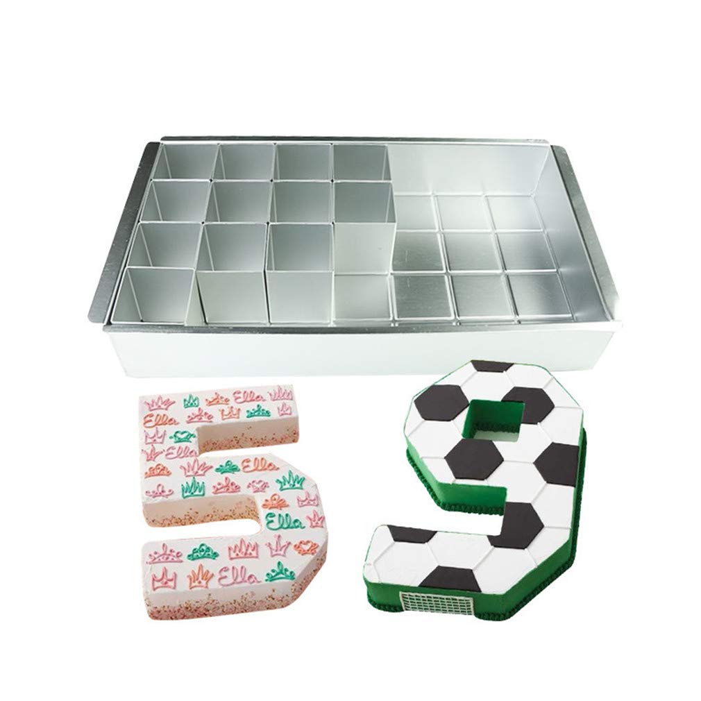 0-8 Number Silicone Baking Cake Pans Set - DIY Cake Mold for Bread, Mousse & Jelly - Perfect for Birthday, Wedding & Anniversary Celebrations - Non-Stick, Reusable & Easy Clean