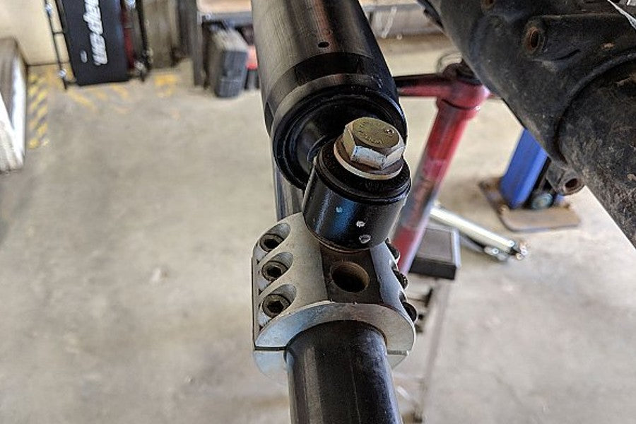 Dodge Ram Synergy Manufacturing Steering Stabilizer Clamp - Heavy Duty Truck Steering Stabilizer for Improved Control & Stability - Perfect for Off-Roading, Towing & Highway Driving