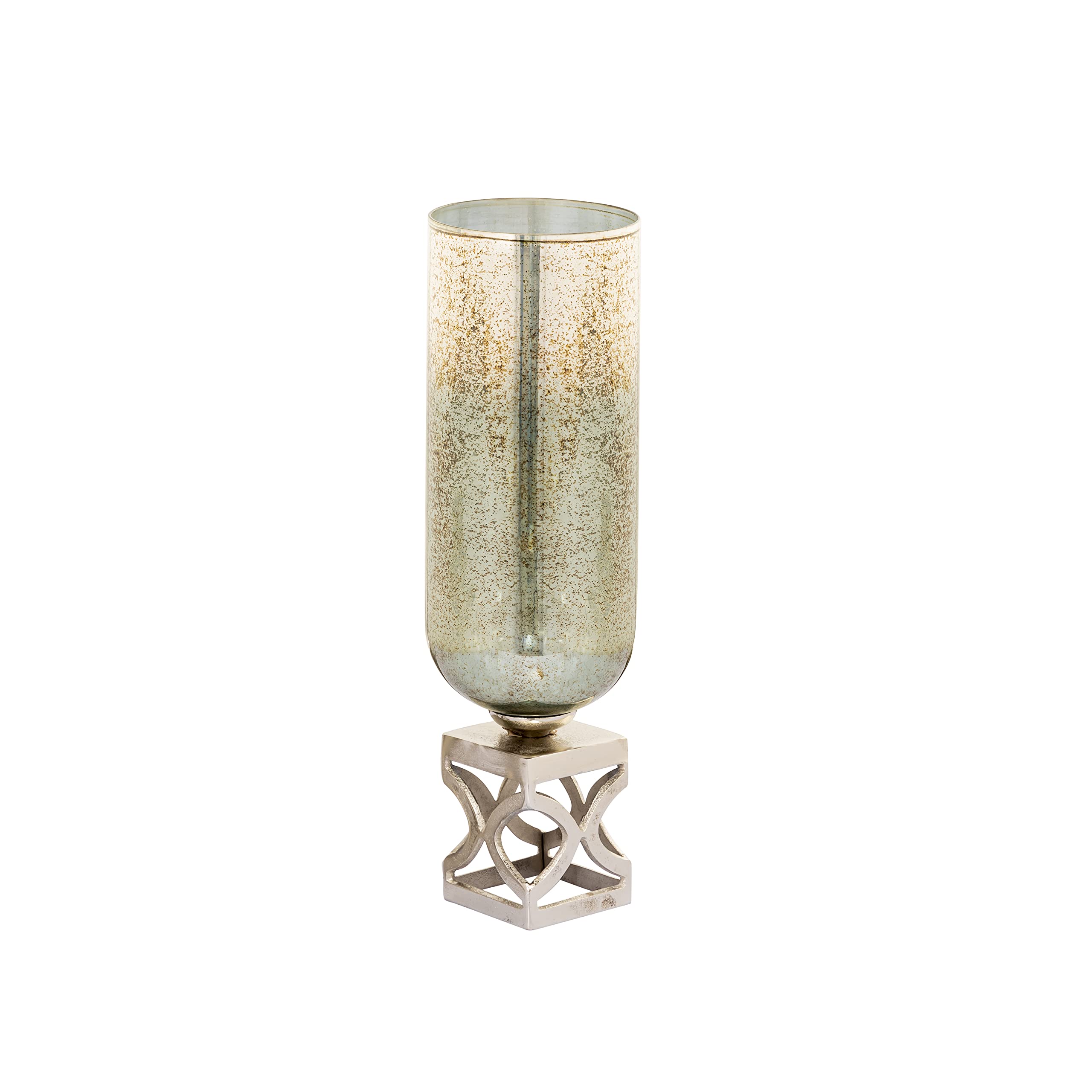 Elk Home H0807-8729 Opal Glass Vase - Medium Size Decorative Flower Vase for Home Decor, Wedding Centerpiece, and Dining Table Decorations