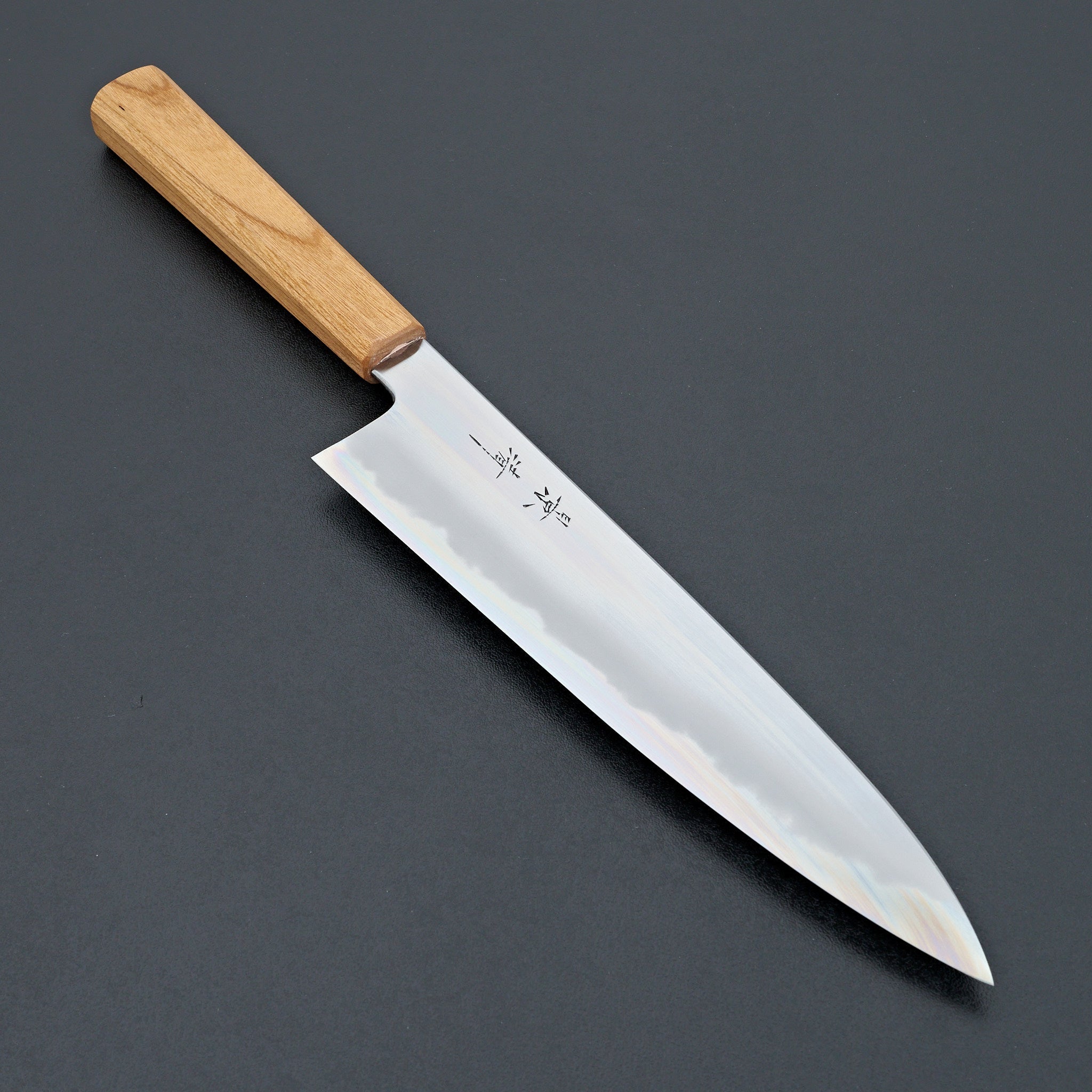 Premium Kagekiyo Gokujyo White #2 Gyuto Japanese Chef Knife 240mm - Sakura Handle for Professional Chefs & Home Cooking - Perfect for Slicing, Dicing & Precision Cutting