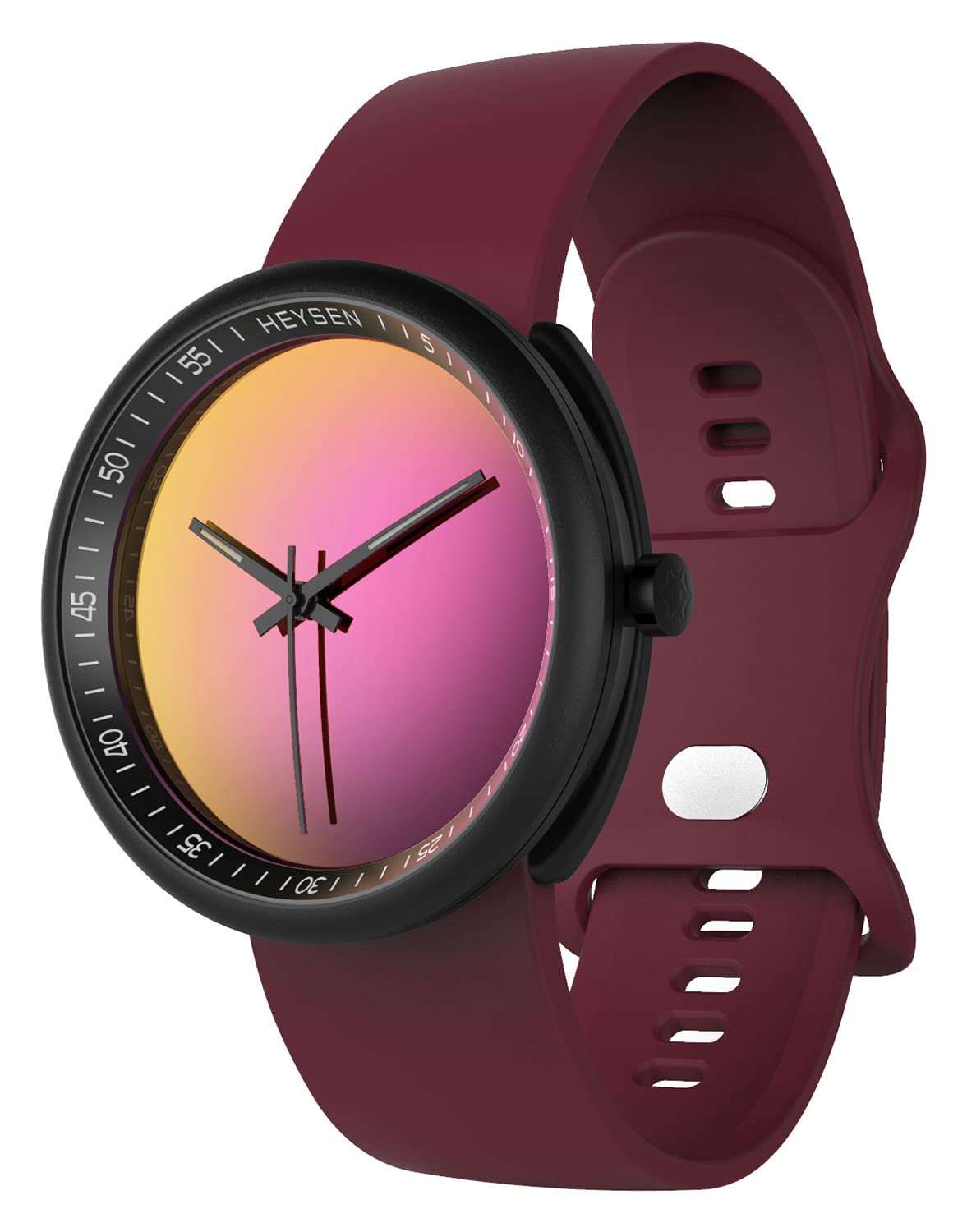 HEYSEN Japanese Quartz Movement Watch for Women & Men - Unisex Fashion Couple Watches - Ultra-Thin Minimalist Waterproof Watch (30M) - Perfect for Daily Wear, Office, Dating & Gifts