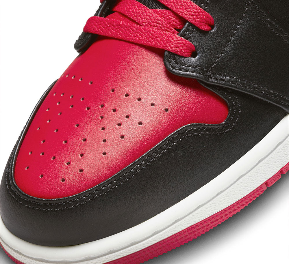 AIR JORDAN 1 MID Basketball Shoes for Men - Retro Style Sneakers with Cushioned Sole - Perfect for Casual Wear, Street Fashion & Basketball Games