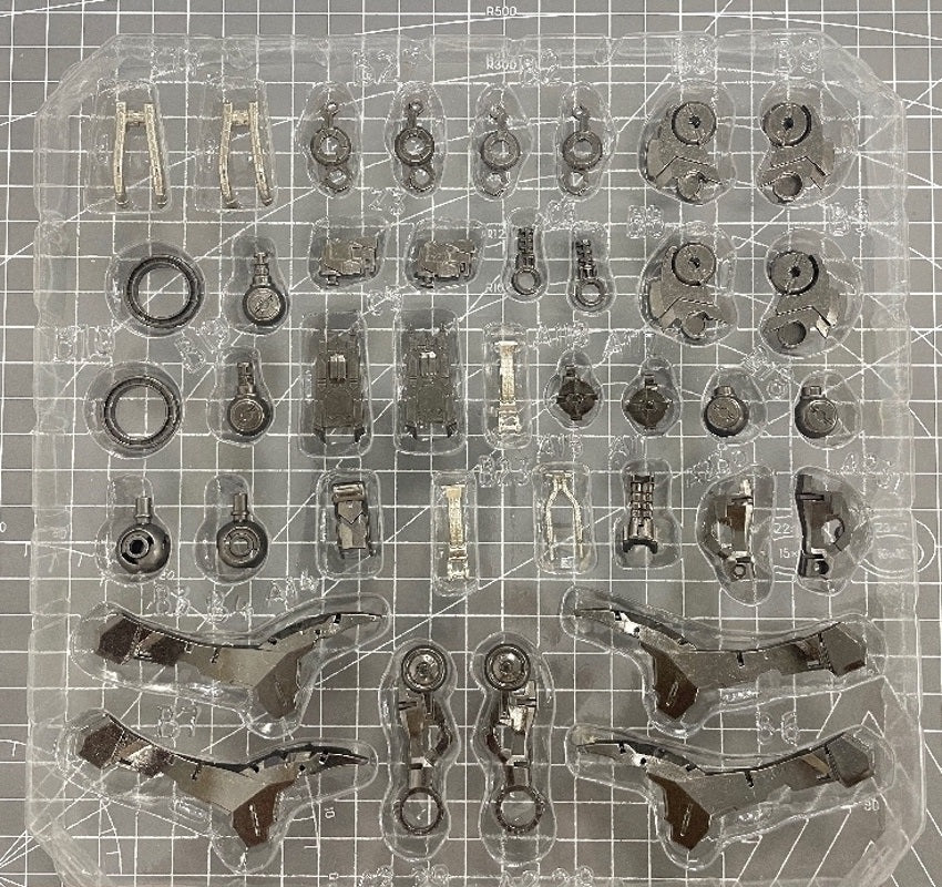 1/100 MG Gundam Barbatos Full Pack Metal Diecast Upgrade Parts - Premium Model Kit Accessories for Gundam Builders & Collectors - Perfect for Customizing, Displaying, and Enhancing Your Gunpla Collection