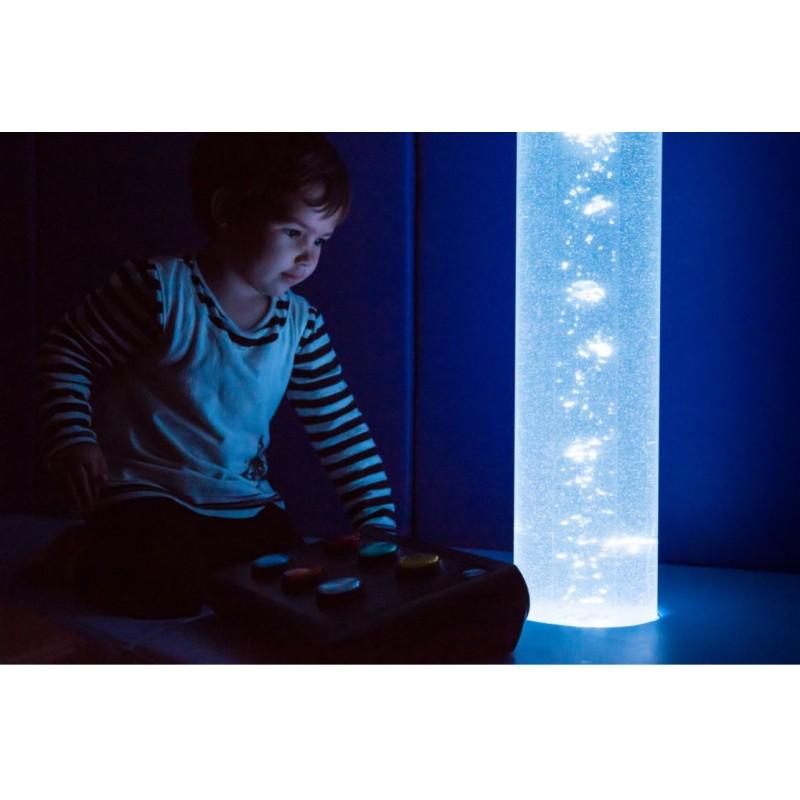 Luminea Bubble Tube - Soothing LED Water Lamp for Relaxation & Sensory Therapy - Perfect for Kids Rooms, Autism Therapy, and Spa Decor