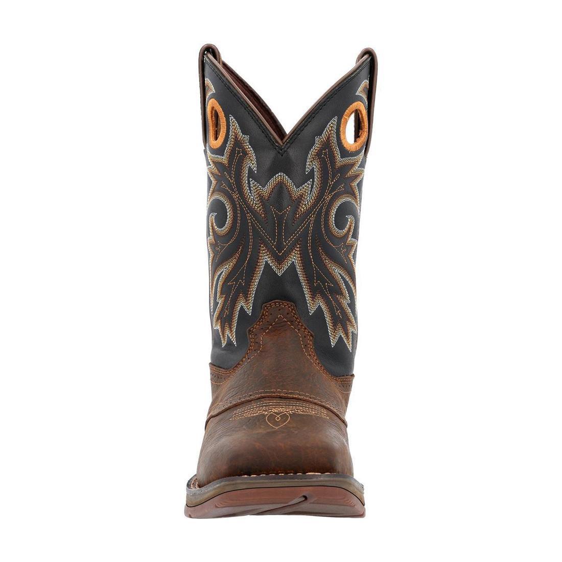 Insulated Rebel Western Boots for Men & Women - Waterproof Winter Cowboy Boots with Warm Fleece Lining - Perfect for Riding, Hiking & Outdoor Adventures