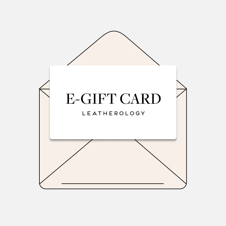 Leatherology Virtual Gift Card - Perfect for Birthdays, Holidays & Special Occasions | Digital Gift Card for Leather Goods & Accessories