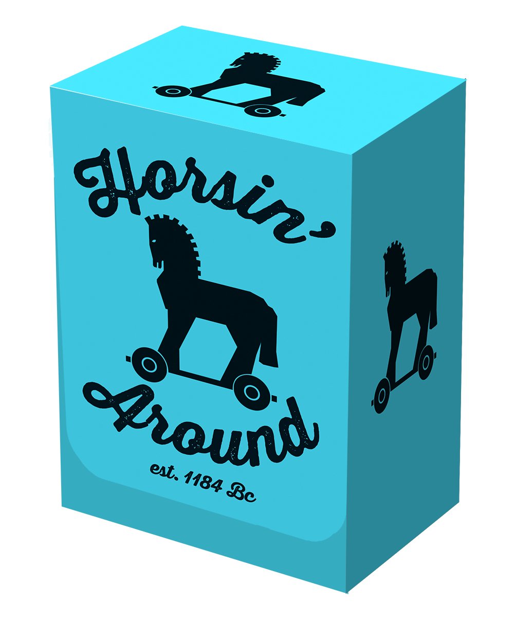 Legion Supplies BOX032 Horsing Around Deck Box - Premium Playing Card Storage for MTG, Pokemon & Yu-Gi-Oh - Perfect for Game Nights & Collectors