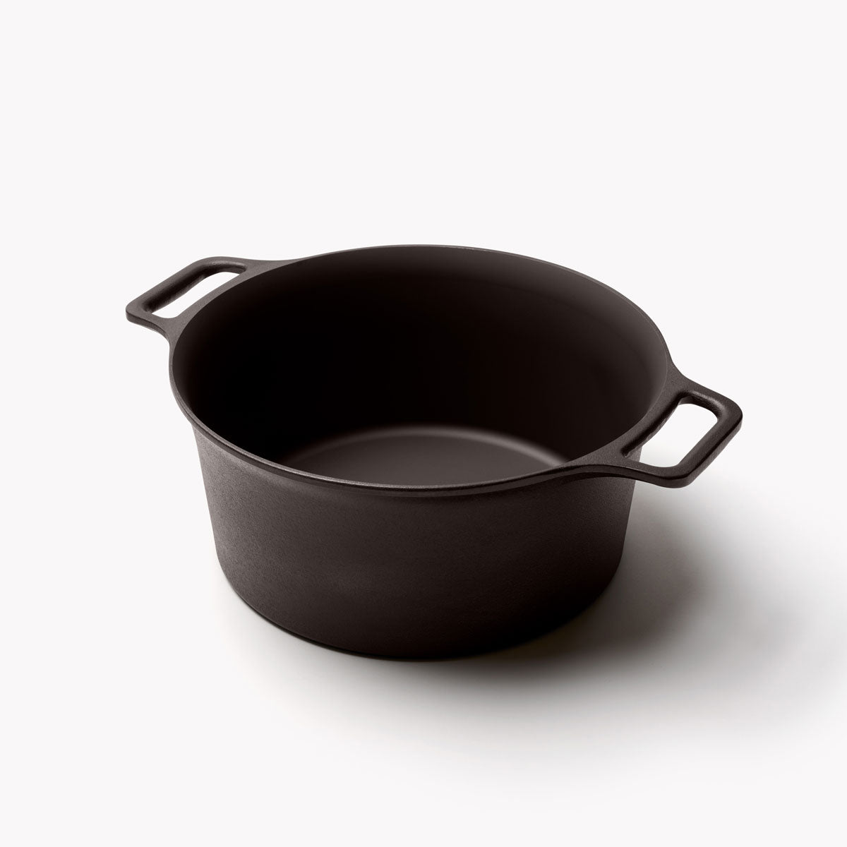 Premium No.10 Cast Iron Dutch Oven with Lid - 6.5 Quart Enameled Cookware for Baking, Braising & Slow Cooking - Perfect for Soups, Stews, Bread & Camping Meals