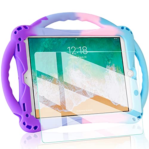 Purple and Turquoise
