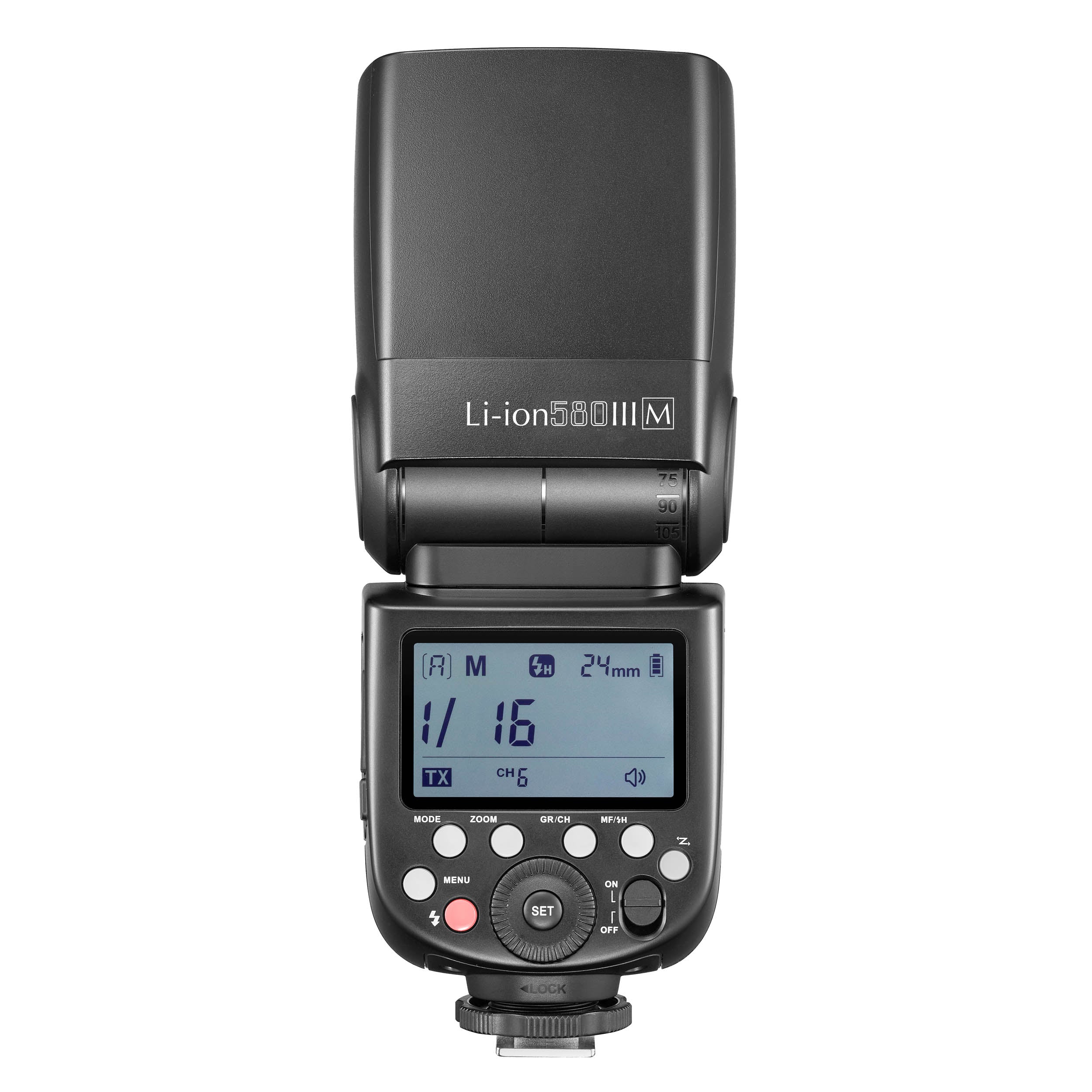 Ving V850III Li-Ion 580III Manual Speedlite Flash with Built-In 2.4GHz Receiver & High-Speed Sync - Perfect for Portrait, Wedding, and Studio Photography