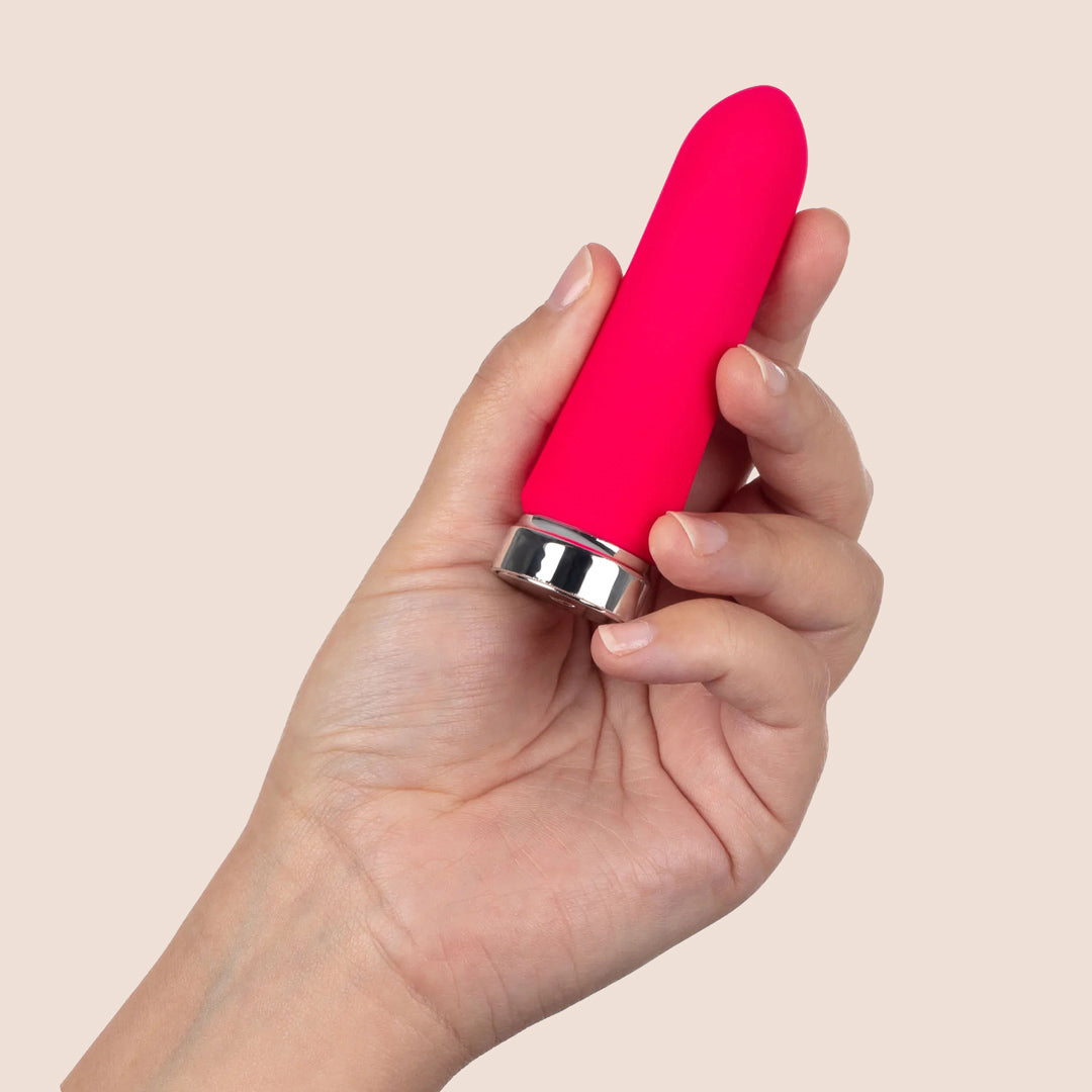 VeDO Bam Rechargeable Bullet Vibrator - 10 Powerful Vibration Modes, USB Charging, Waterproof Design for Sensual Pleasure | Perfect for Solo Play & Couples Intimacy