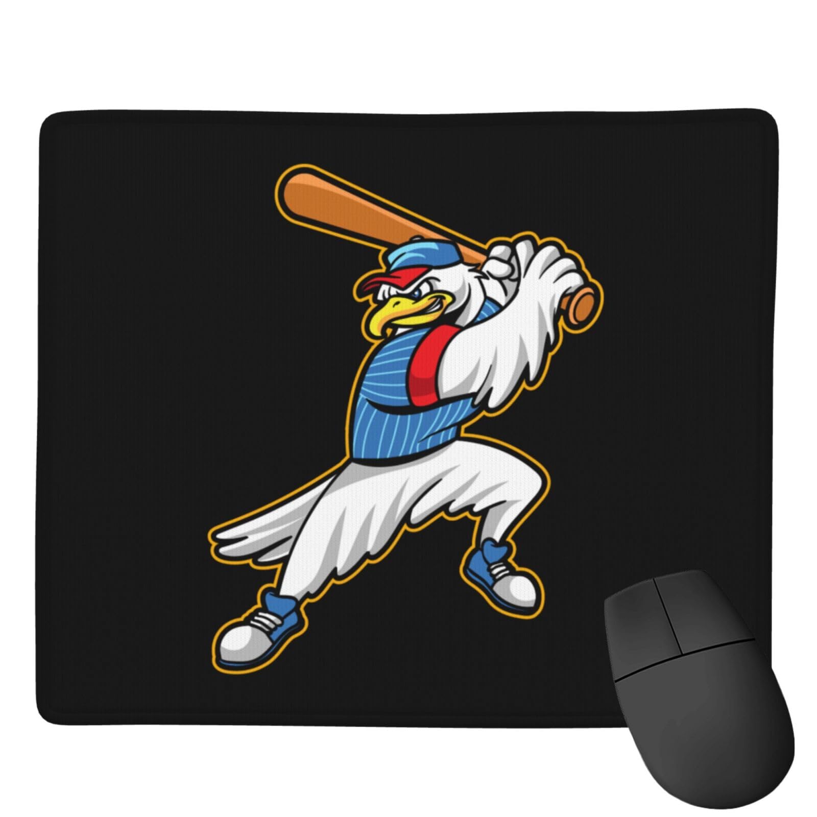 SIYTUAU Cool Baseball Birds Mouse Pad - Waterproof, Non-Slip Rubber Gaming Mouse Pad (7x9 inches) for Laptop, Office & PC Use - Perfect for Work, Gaming & Home Office Setup