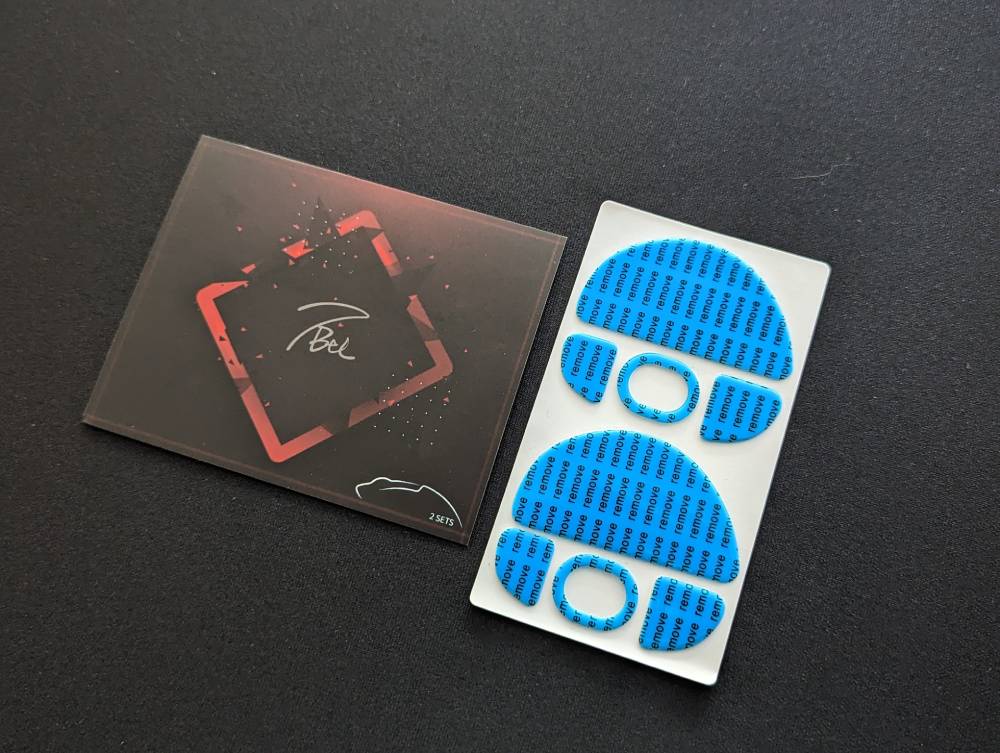 BT.L V2 Mouse Skates - Premium PTFE Feet for Zowie EC1 CW, EC2 CW, EC3 CW Gaming Mice - Smooth Gliding for Esports & FPS Gaming