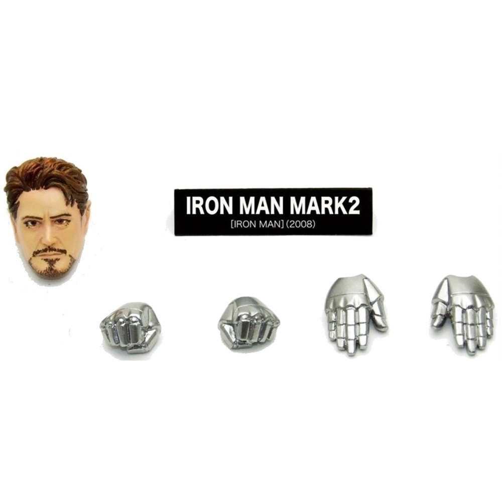 Revoltech Iron Man Mark II Action Figure - Collectible Sci-Fi Superhero Toy for Display & Play | Perfect for Marvel Fans & Collectors