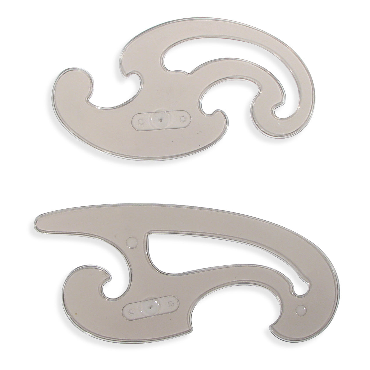 3-Piece French Curve Ruler Set for Sewing, Pattern Making & Fashion Design - Durable Plastic Tailor's Tool for DIY, Quilting & Crafting Projects