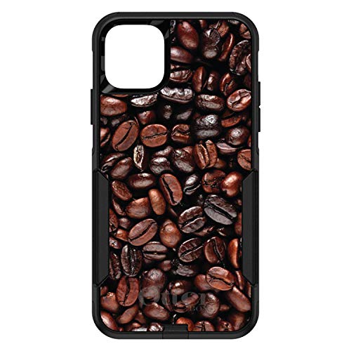 Dark Brown Coffee Beans On Black Case