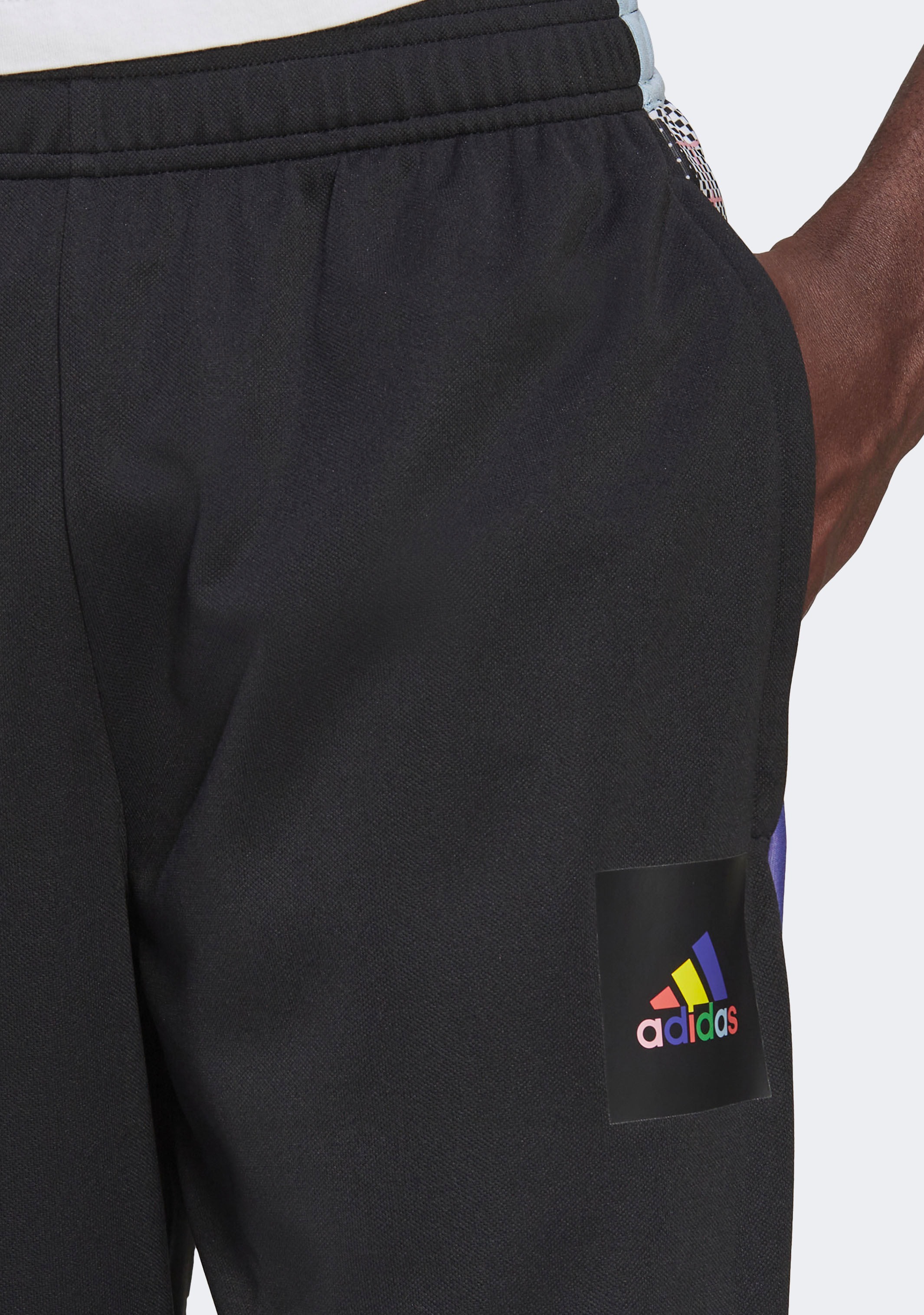 Adidas Men's Tiro Pride Track Pants - Comfortable Athletic Training Joggers for Running, Soccer & Gym Workouts - Perfect for Sports & Casual Wear