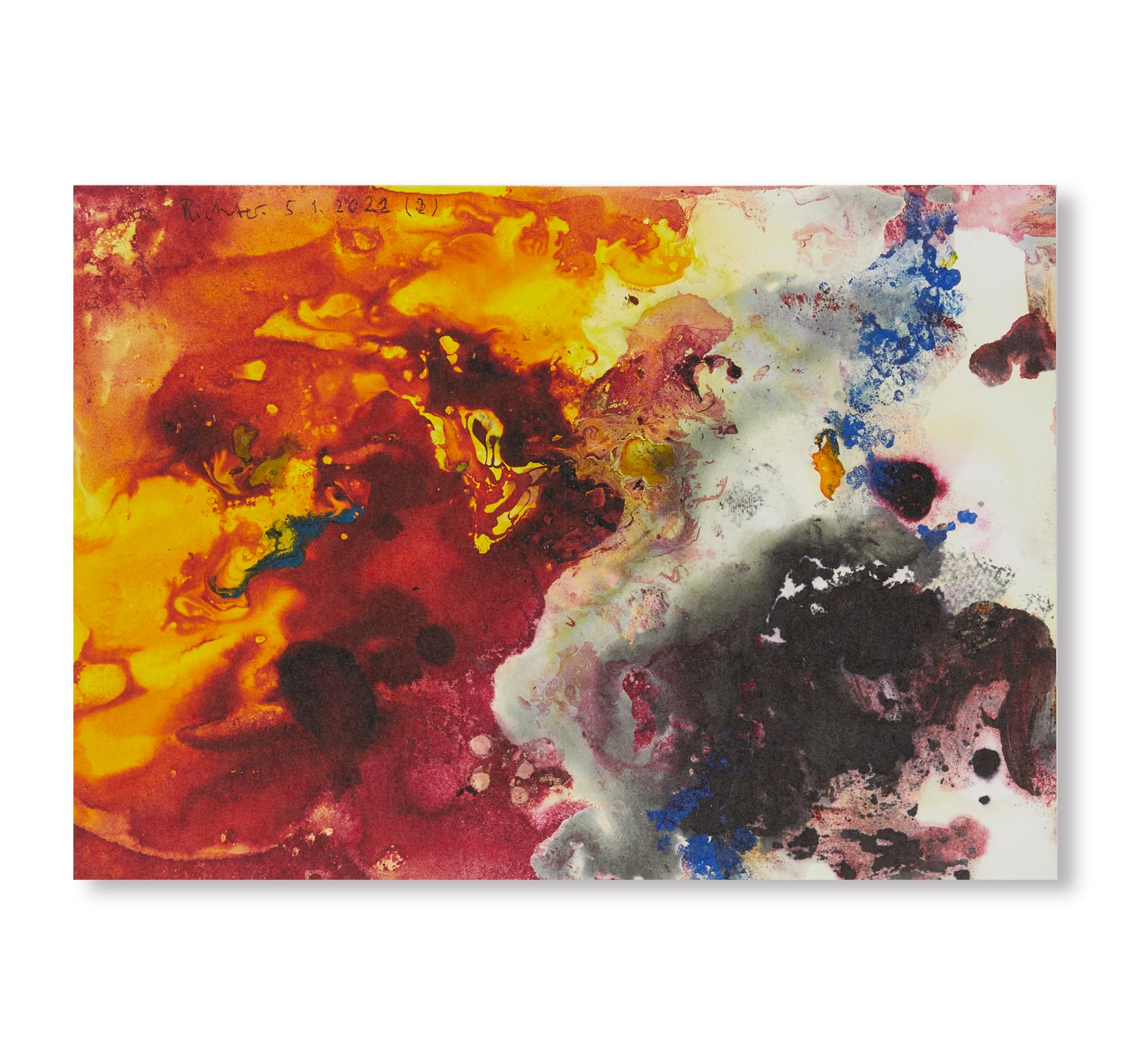 MOOD by Gerhard Richter - Abstract Art Painting Print for Home & Office Decor | Perfect for Living Room, Bedroom, and Gallery Wall Display