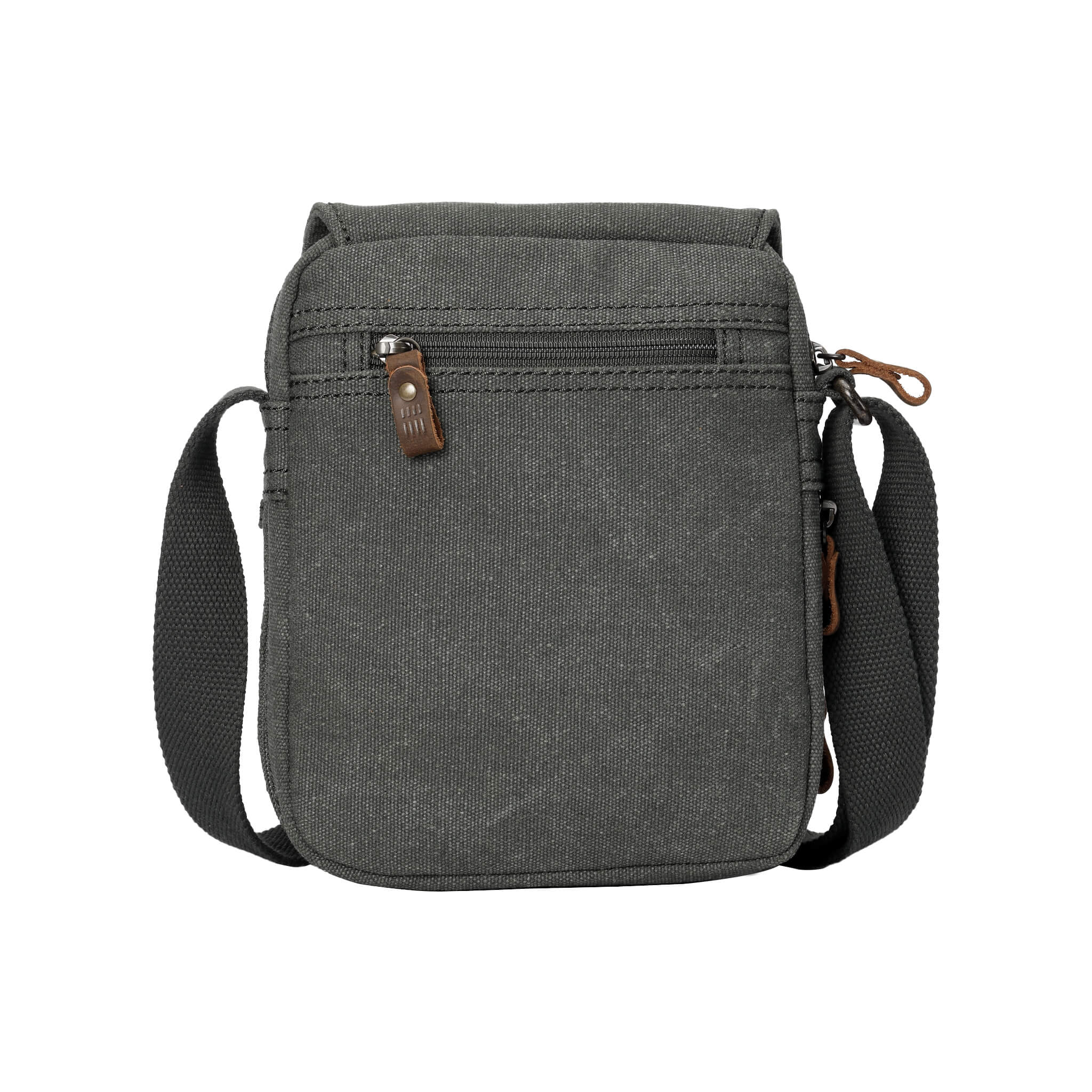 TRP0220 Troop London Classic Canvas Crossbody Bag - Stylish & Durable for Travel, Work & Everyday Use