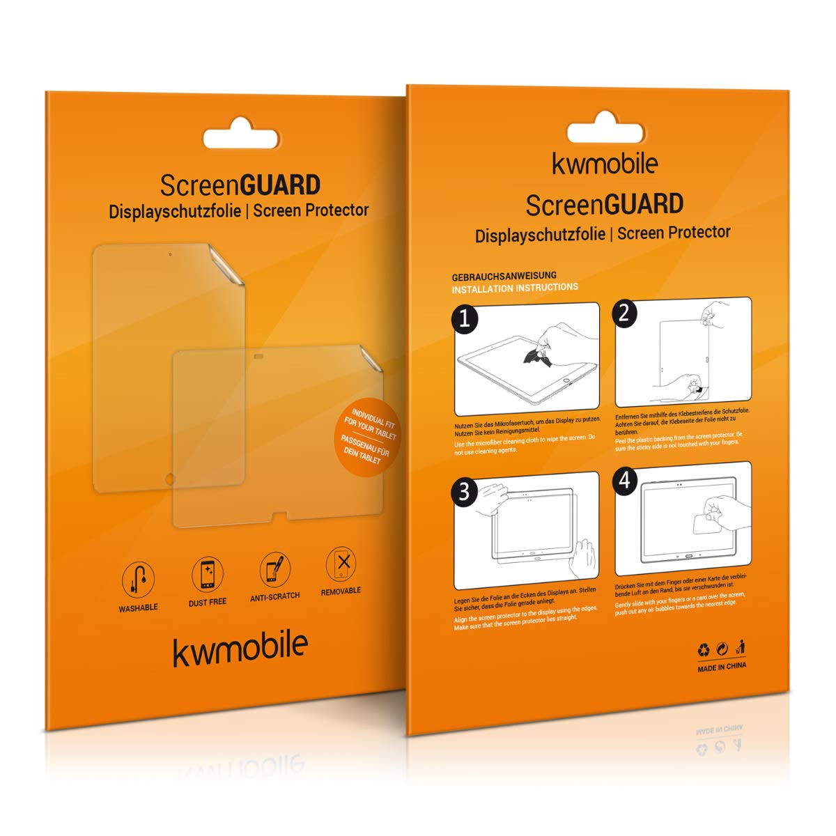kwmobile Matte Screen Protector for Apple iPad Pro 11