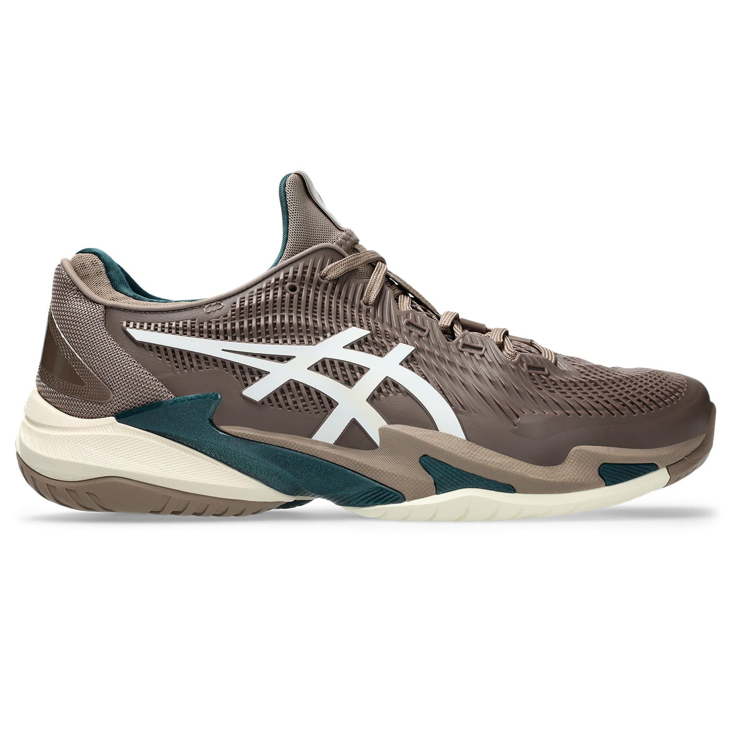 ASICS Court FF 3 Men's Tennis Shoes - Grey/White | High-Performance Tennis Footwear for Competitive Play & Court Training