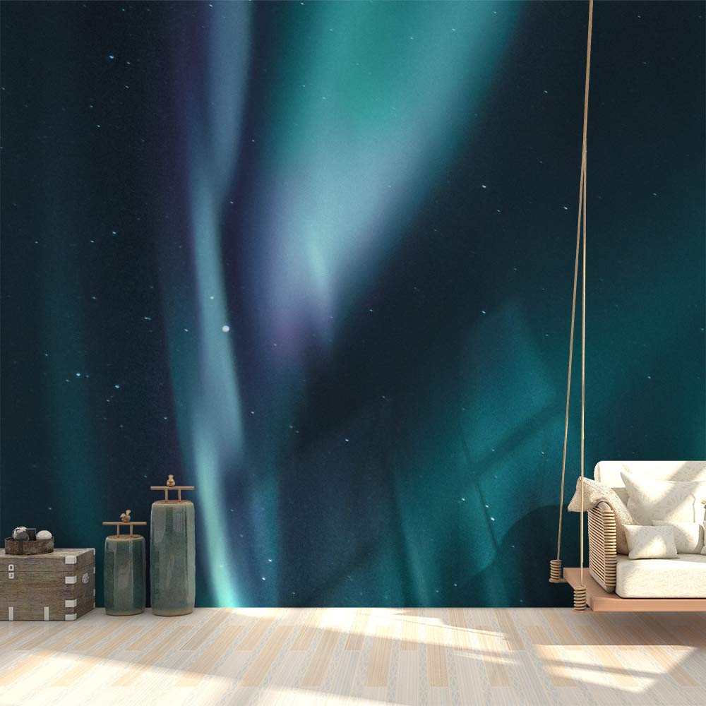 Starry Sky Removable Self-Adhesive Wallpaper Mural - 66x96 Inches Large Wall Decal for Bedroom, Living Room & Nursery Decor | Perfect for Kids Room, Home Theater & Romantic Ambiance