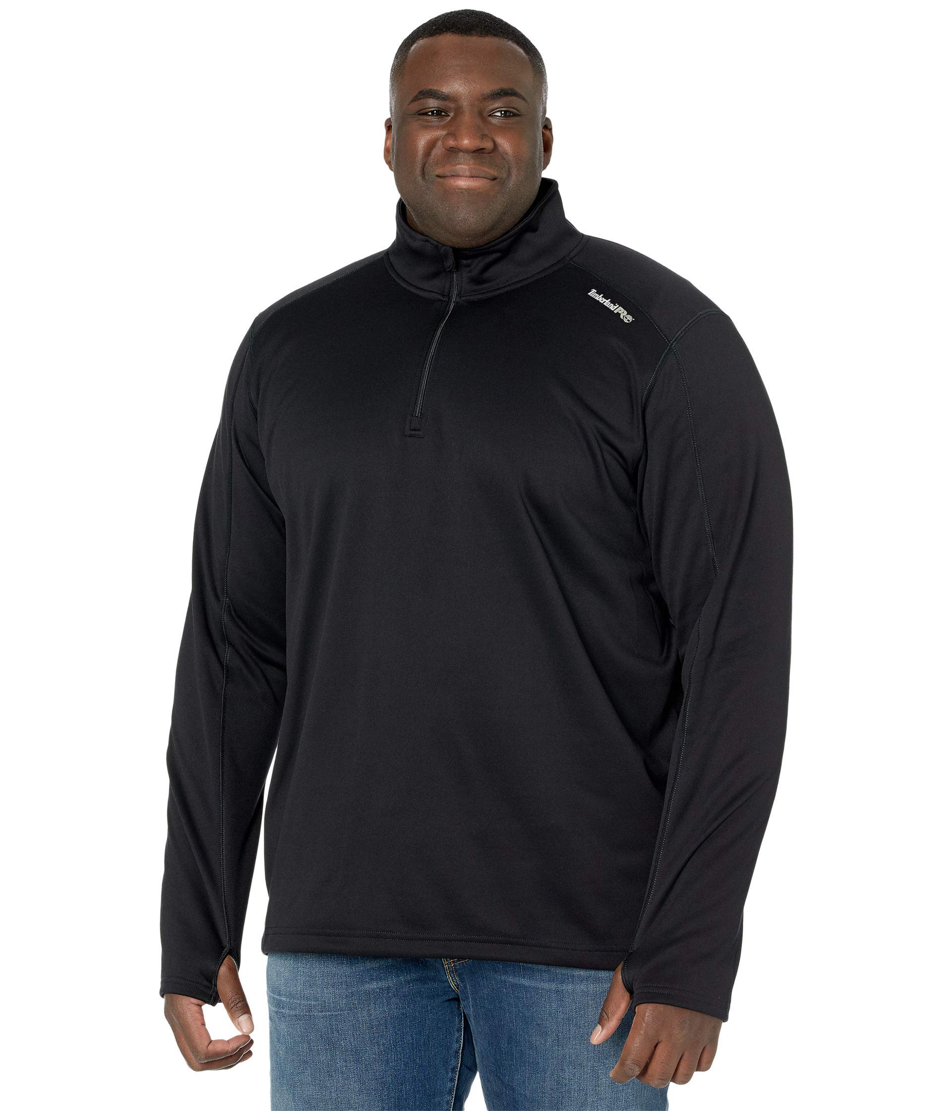 Timberland PRO Men's Big & Tall Understory 1/4-Zip Fleece Jacket - Warm & Comfortable Pullover for Outdoor Work & Casual Wear